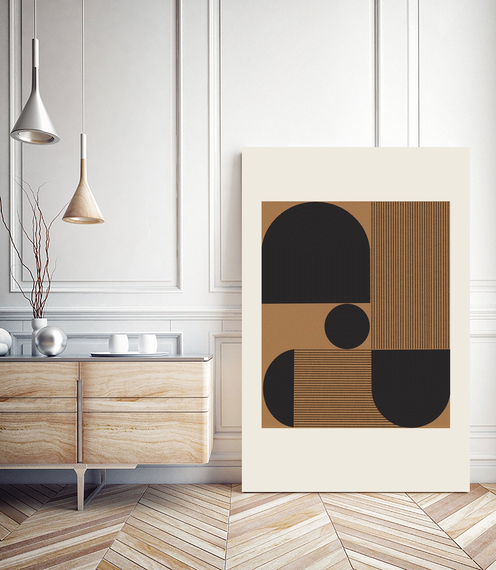 Composition VI by THE on GIANT ART - illustration abstract