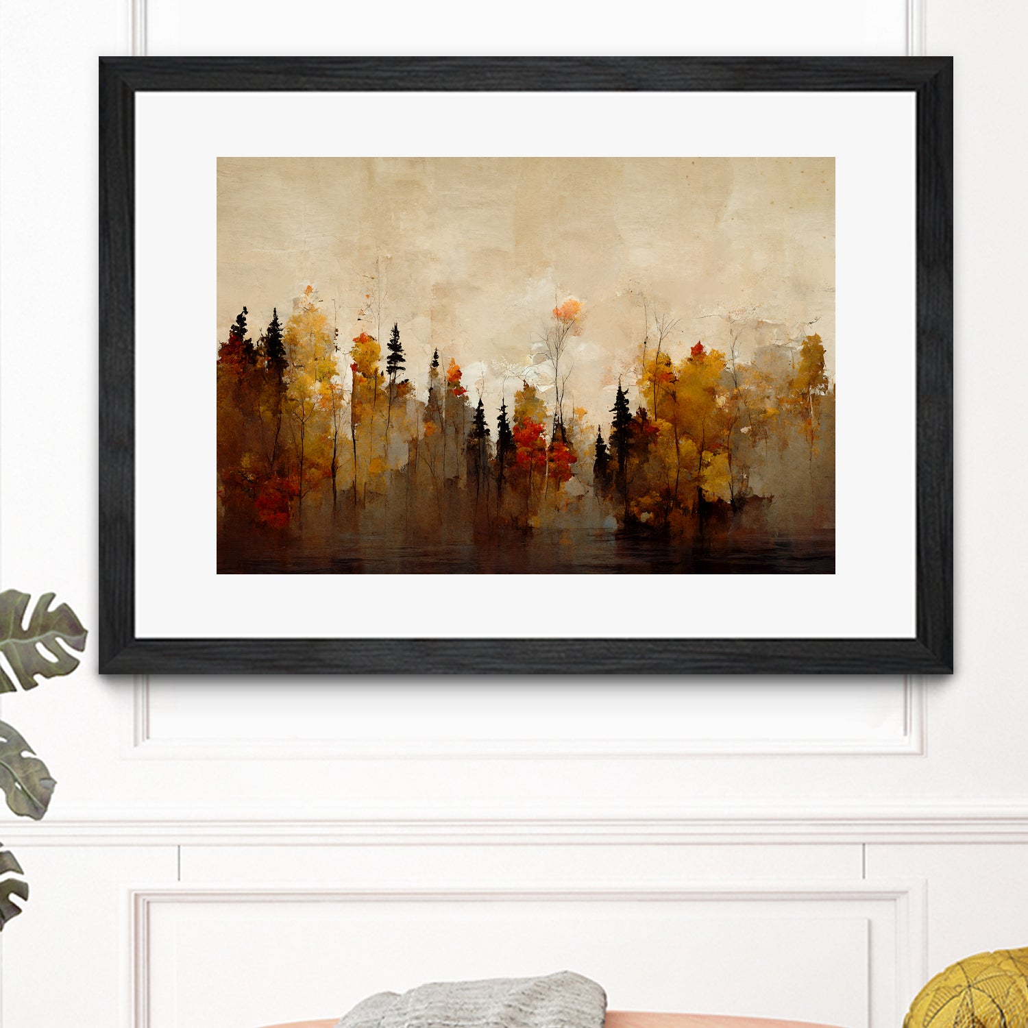 A Forest In Autumn by Treechild on GIANT ART - illustration landscape