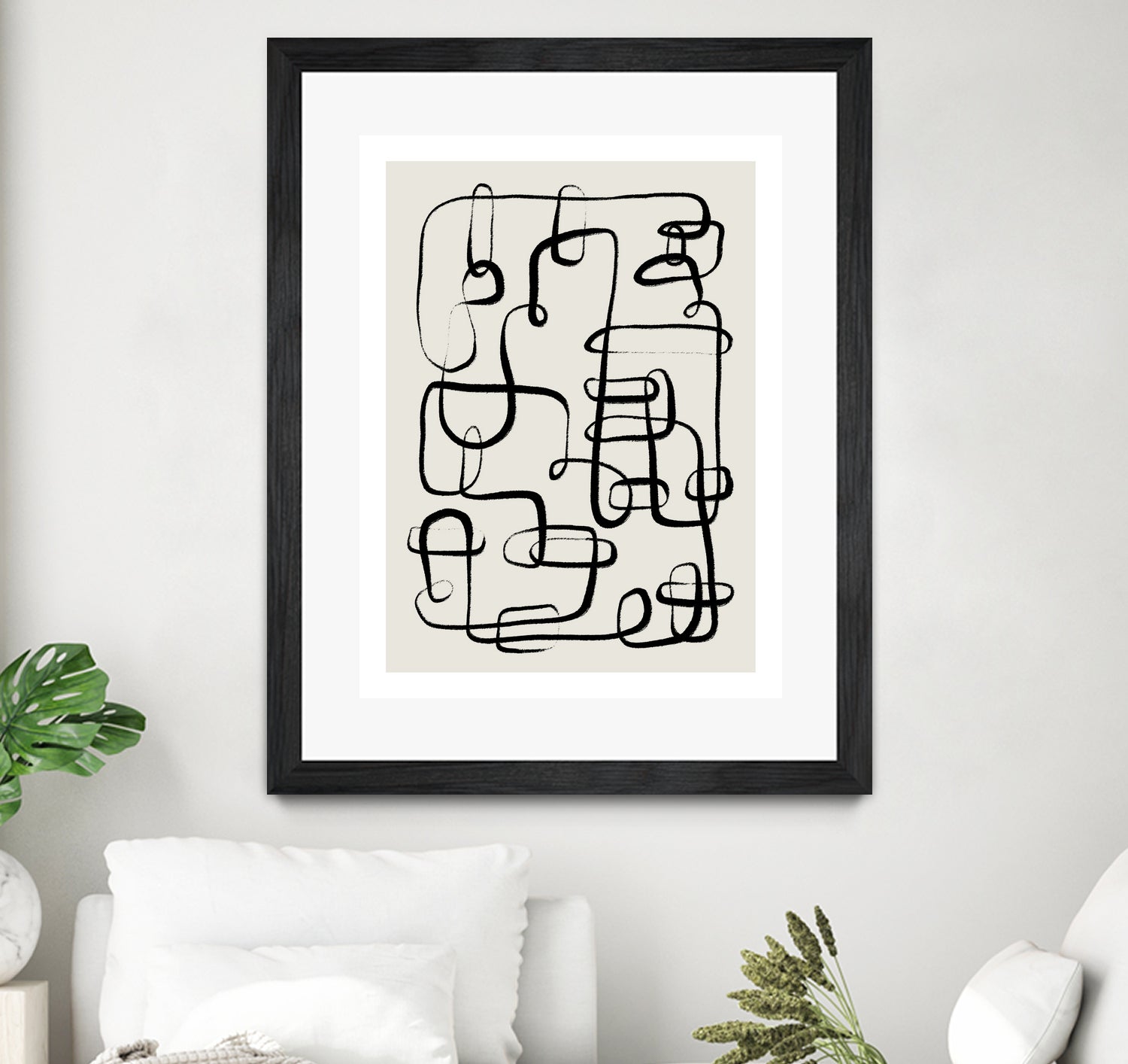 Endless Curves Dance by Treechild on GIANT ART - line art abstract art
