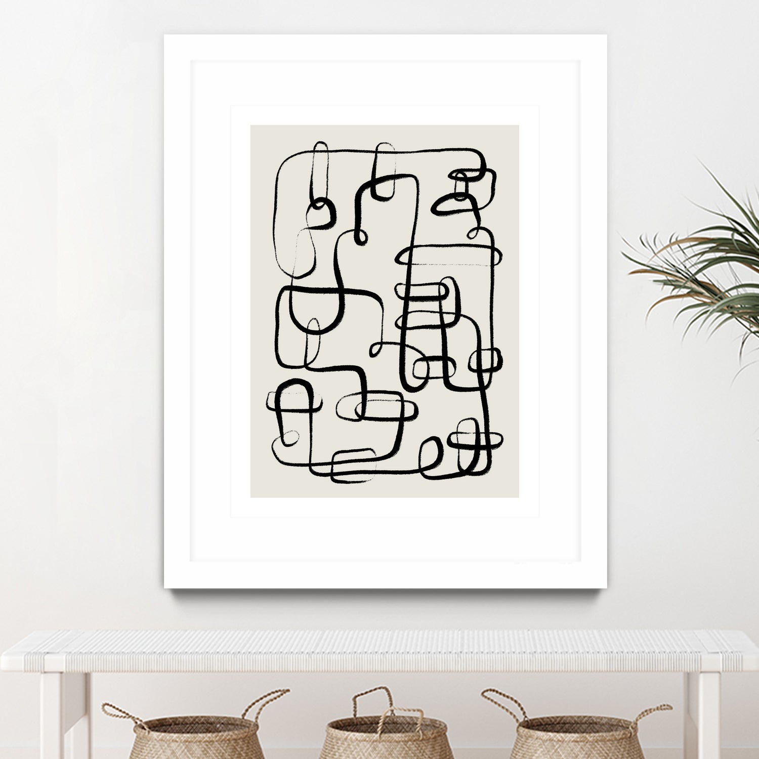 Endless Curves Dance by Treechild on GIANT ART - line art abstract art