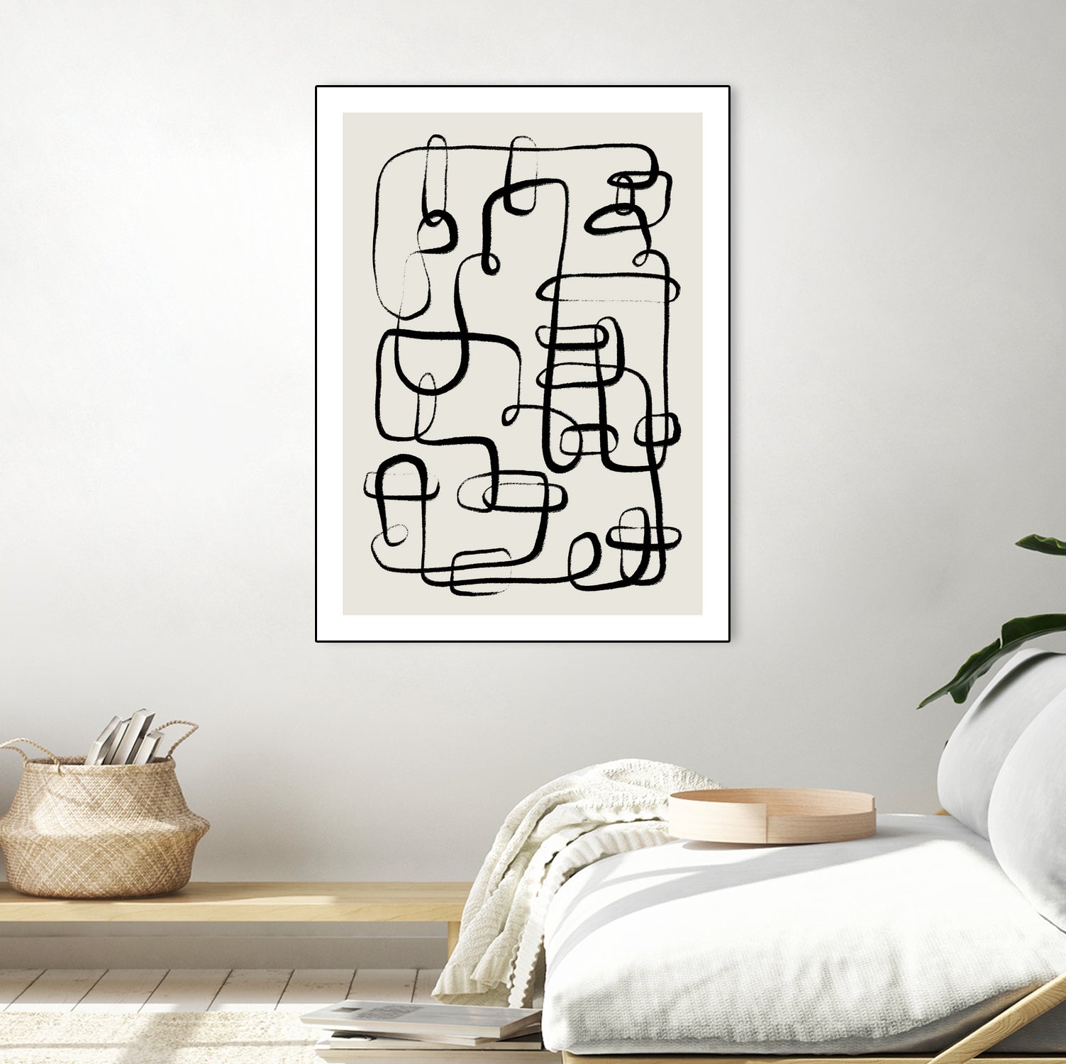 Endless Curves Dance by Treechild on GIANT ART - line art abstract art