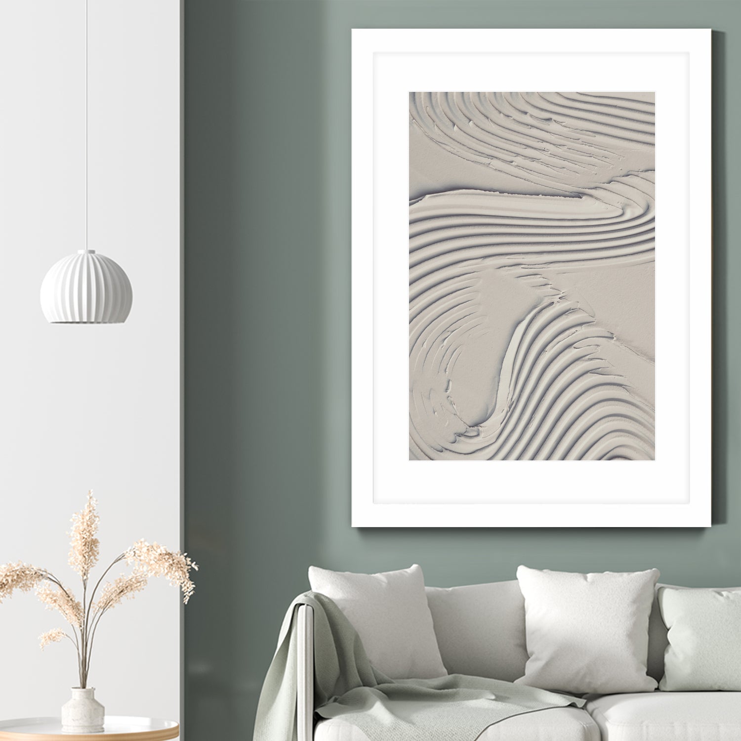 Mud Texture 14 Beige by Pictufy on GIANT ART - photography abstract