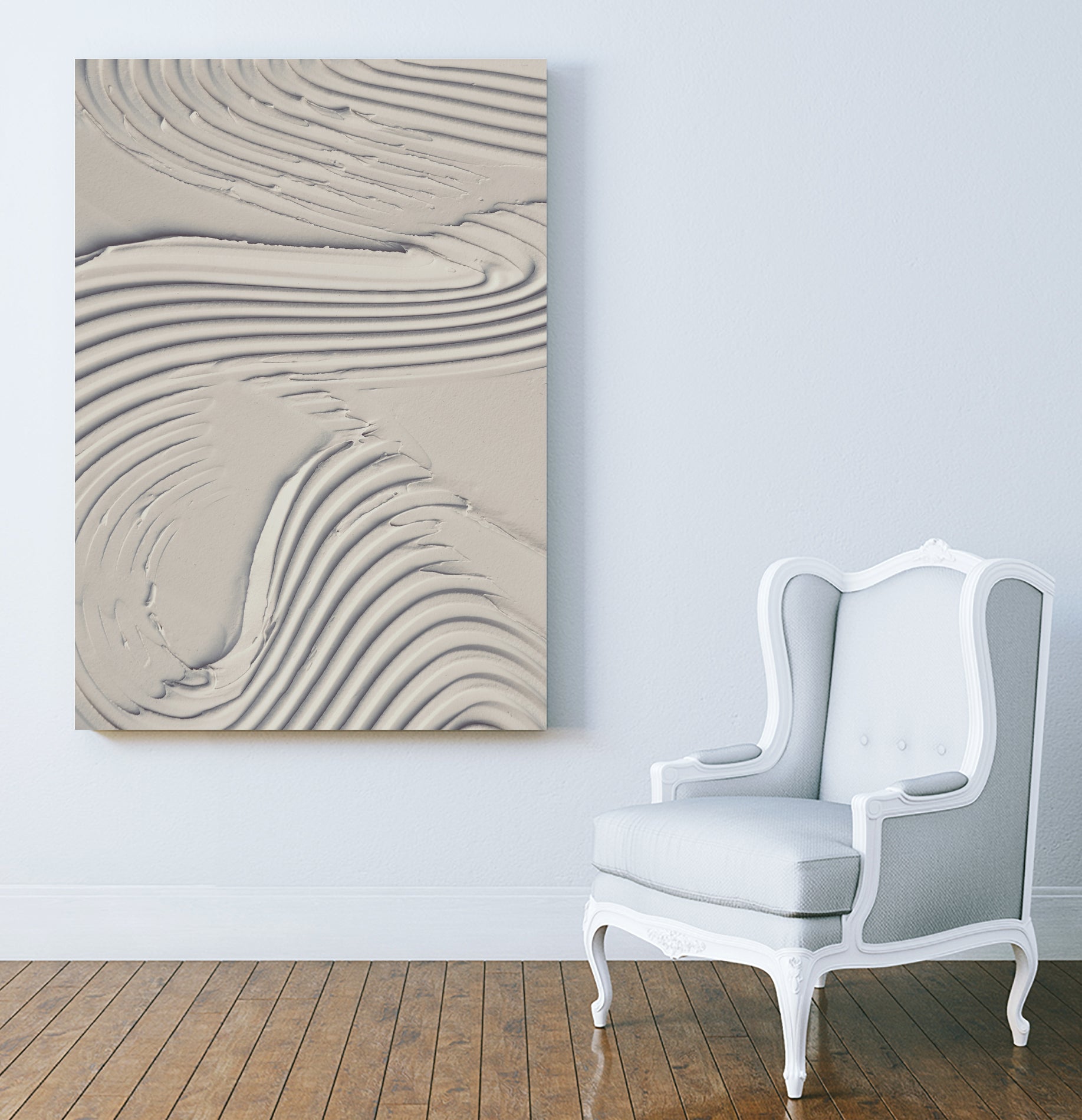 Mud Texture 14 Beige by Pictufy on GIANT ART - photography abstract