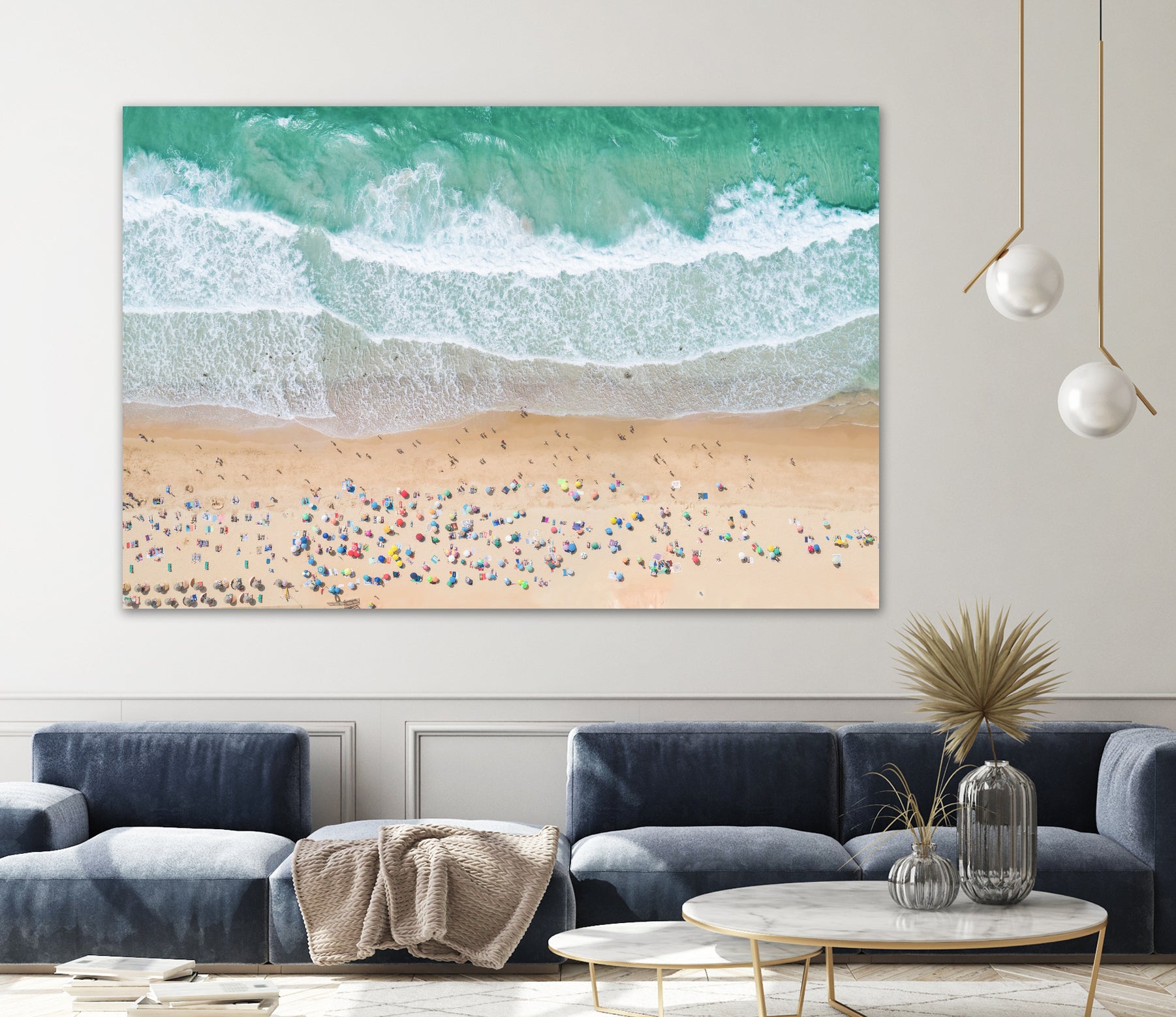 Summer Beach by Kathrin Pienaar on GIANT ART - landscape beach