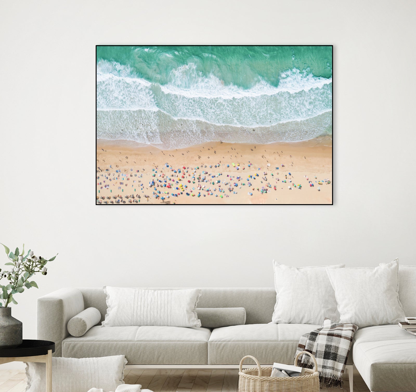 Summer Beach by Kathrin Pienaar on GIANT ART - landscape beach