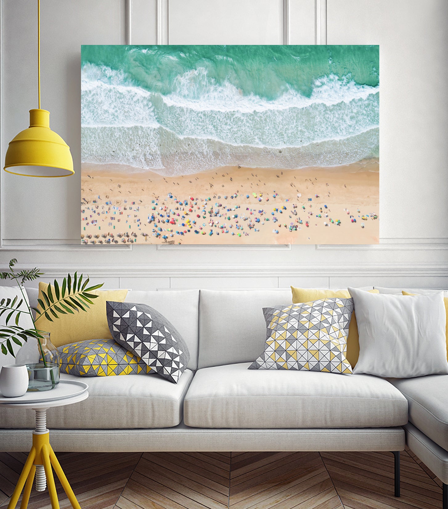 Summer Beach by Kathrin Pienaar on GIANT ART - landscape beach