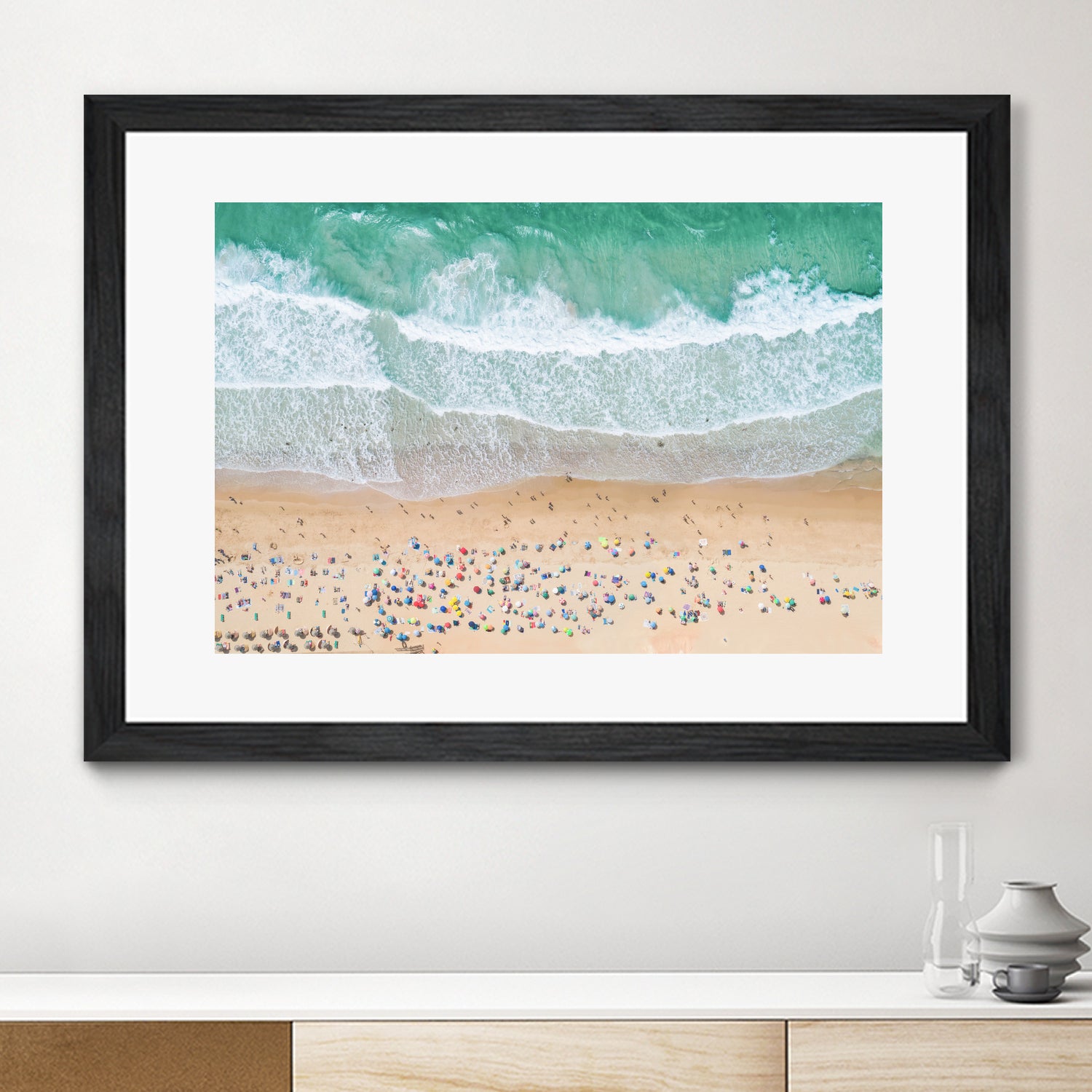 Summer Beach by Kathrin Pienaar on GIANT ART - landscape beach