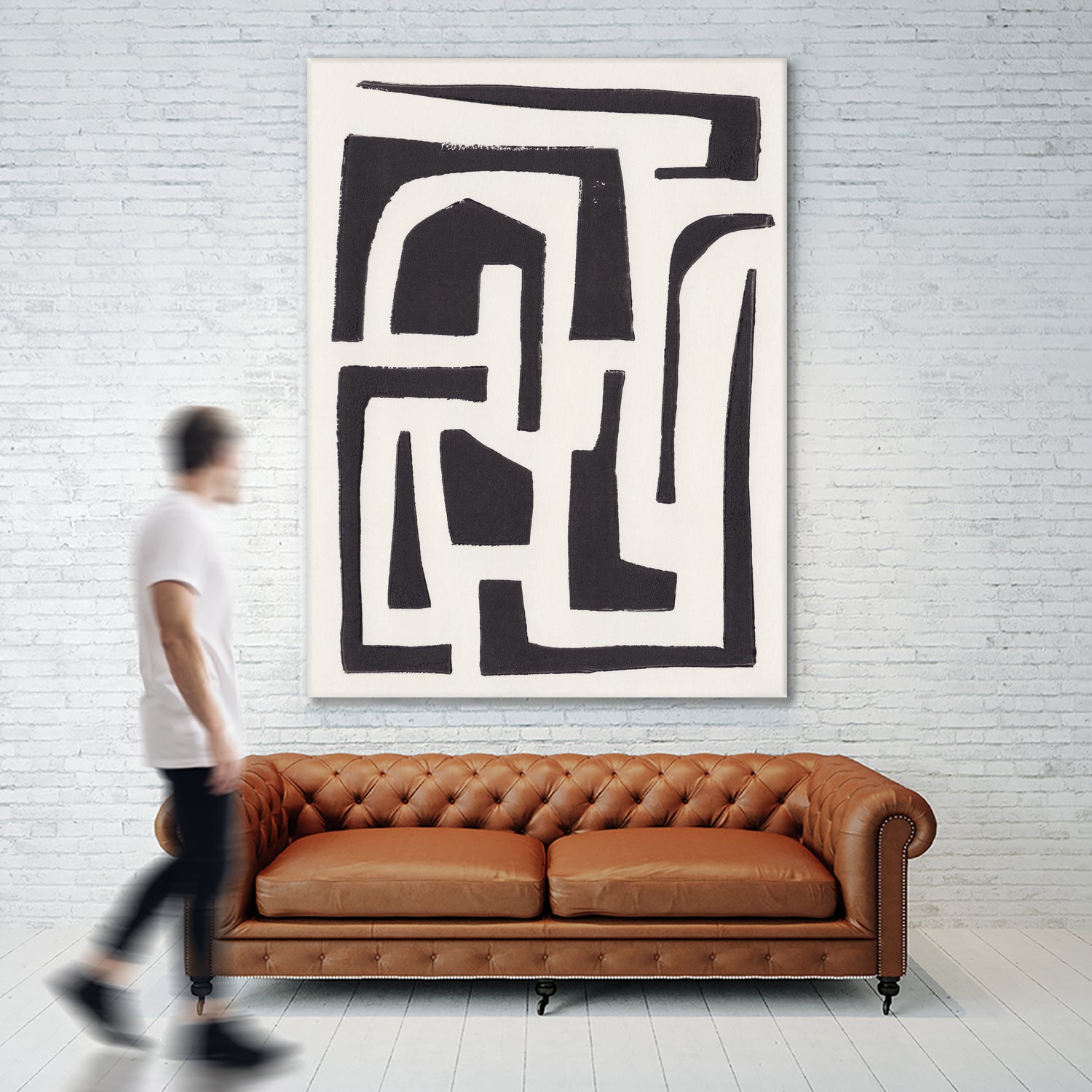 Neighbourhood by Alisa Galitsyna on GIANT ART - abstract shapes