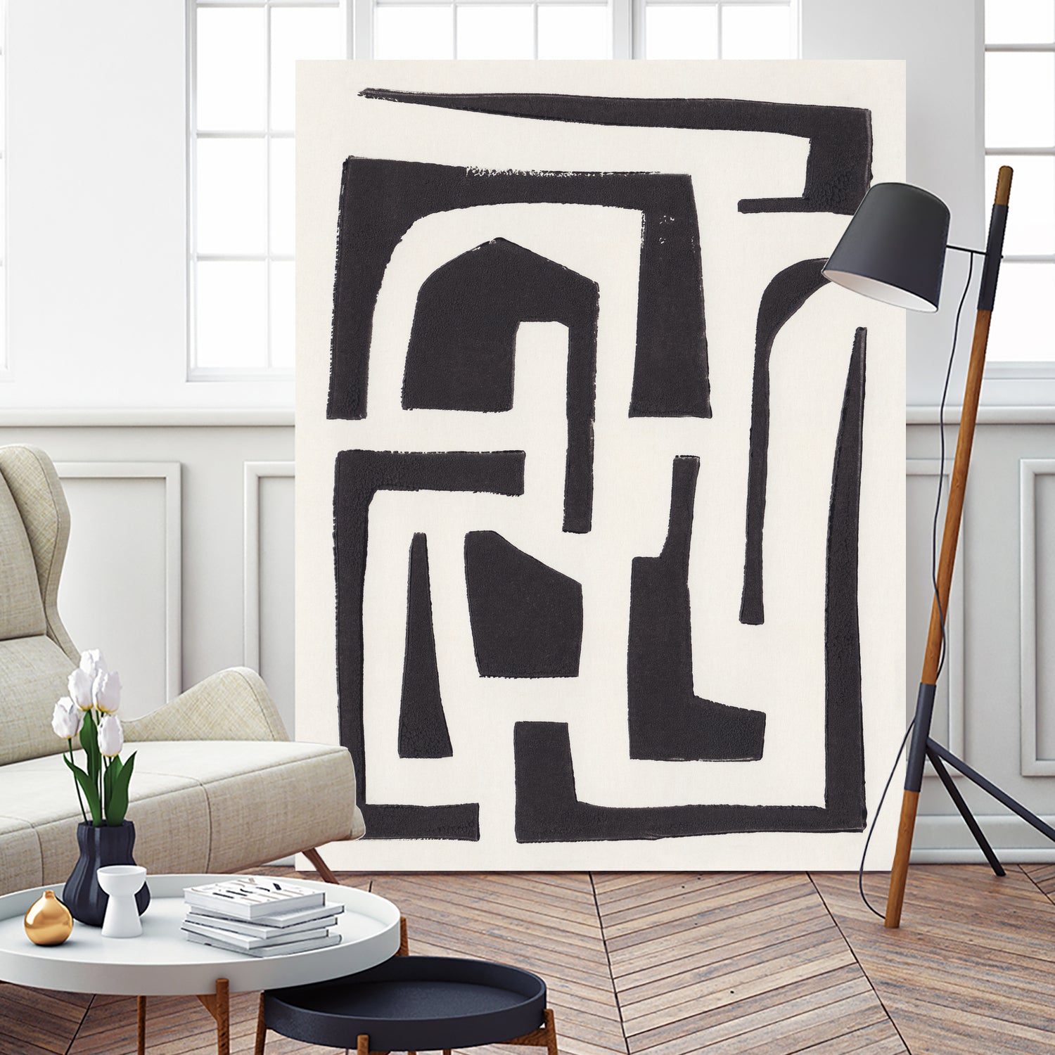 Neighbourhood by Alisa Galitsyna on GIANT ART - abstract shapes