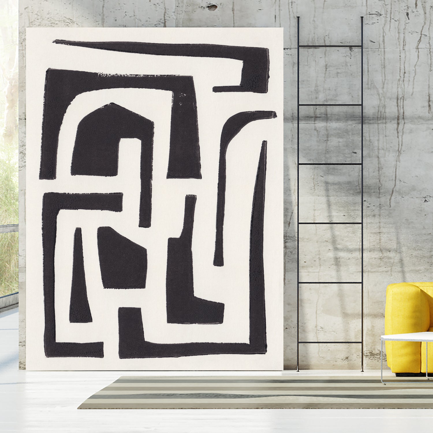 Neighbourhood by Alisa Galitsyna on GIANT ART - abstract shapes