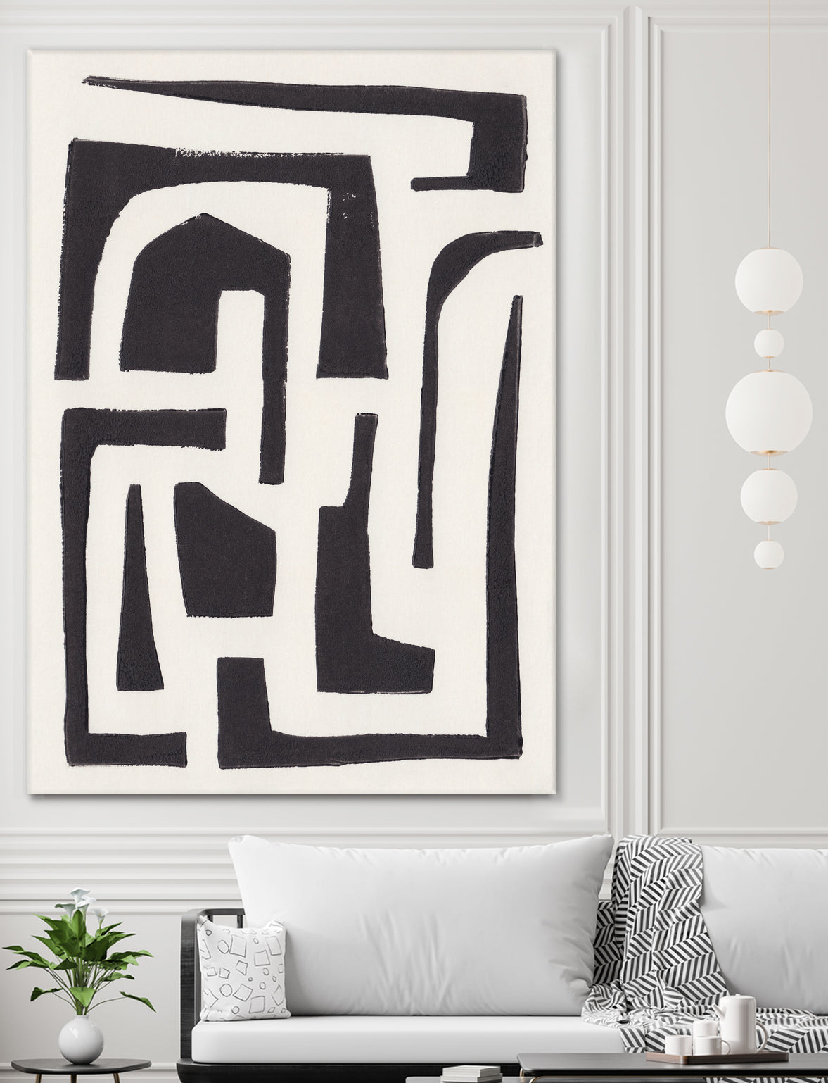 Neighbourhood by Alisa Galitsyna on GIANT ART - abstract shapes