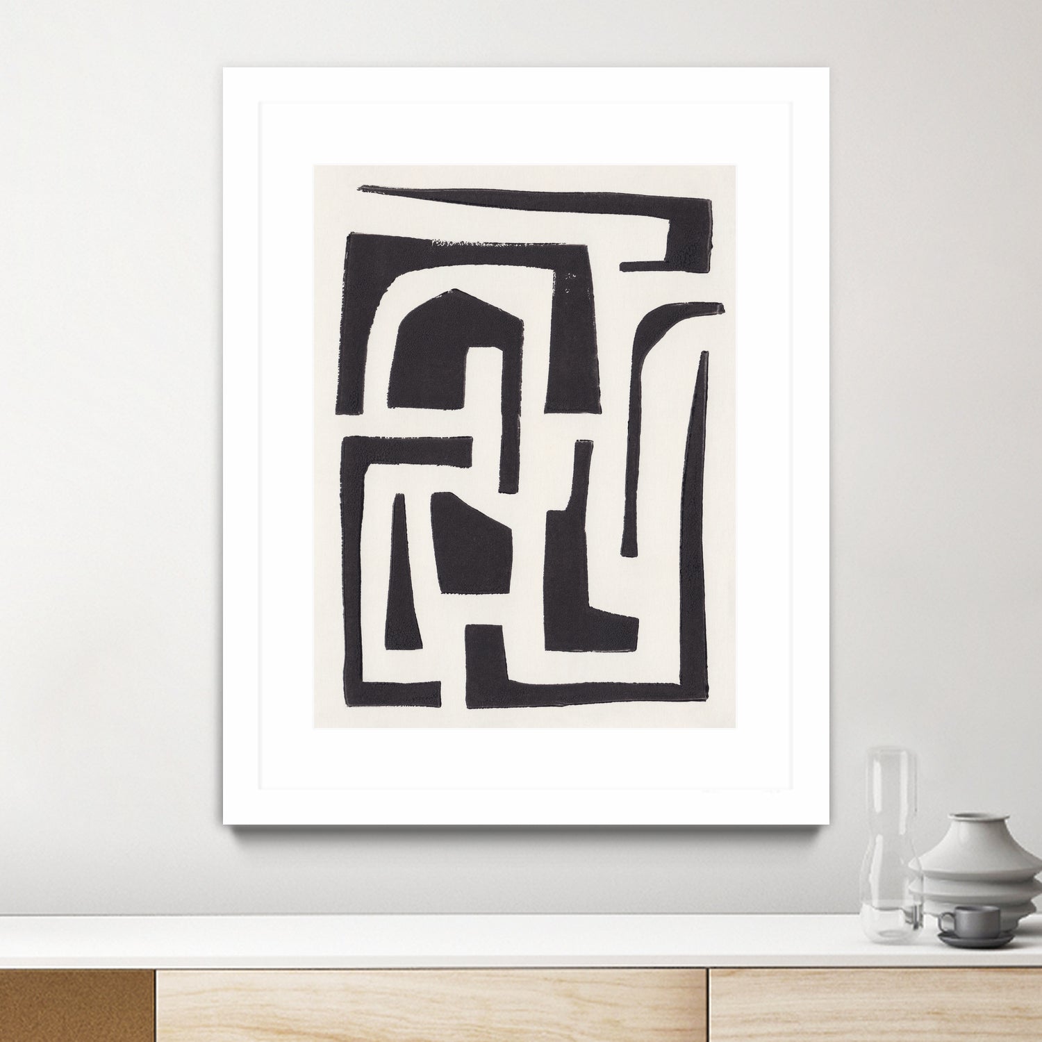 Neighbourhood by Alisa Galitsyna on GIANT ART - abstract shapes