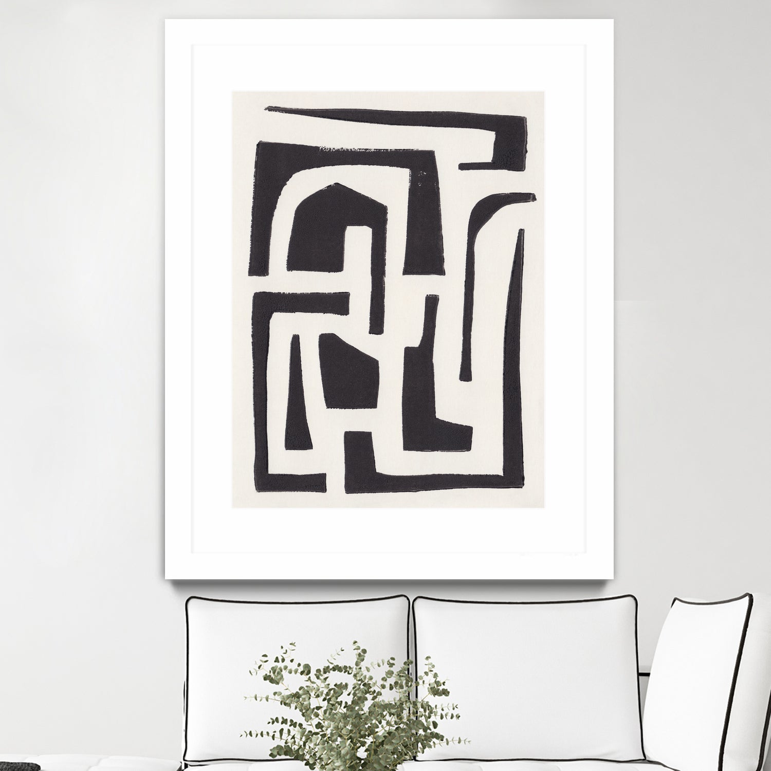 Neighbourhood by Alisa Galitsyna on GIANT ART - abstract shapes