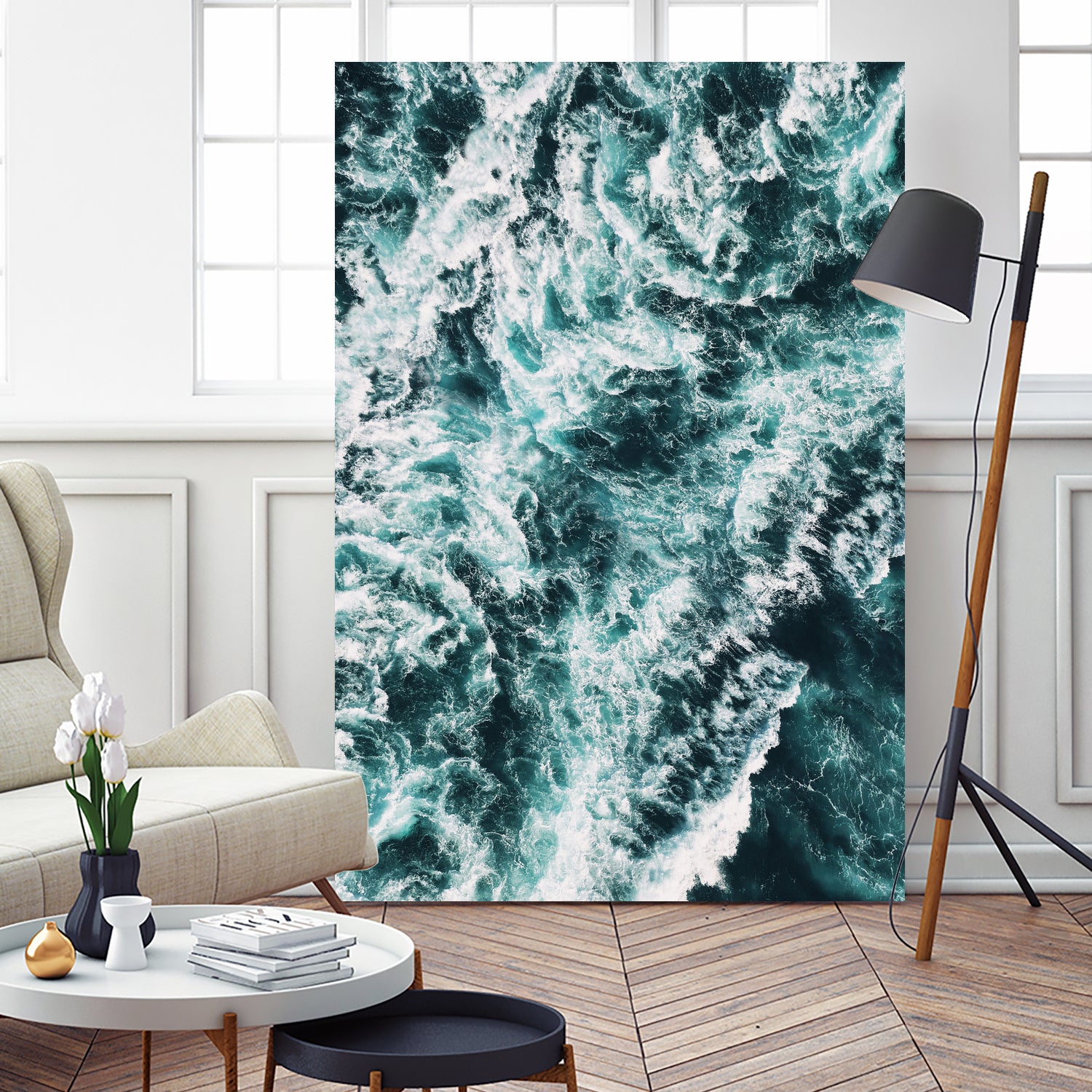 Rough Sea by Kathrin Pienaar on GIANT ART - landscape wave