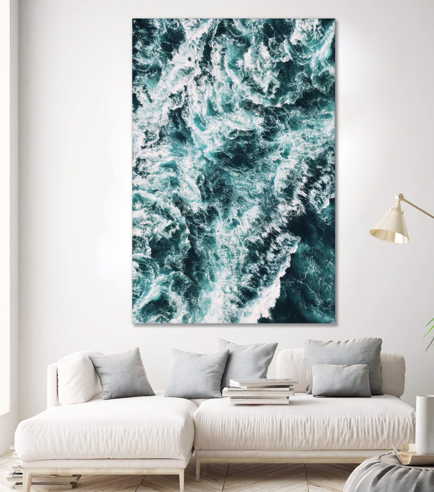 Rough Sea by Kathrin Pienaar on GIANT ART - landscape wave