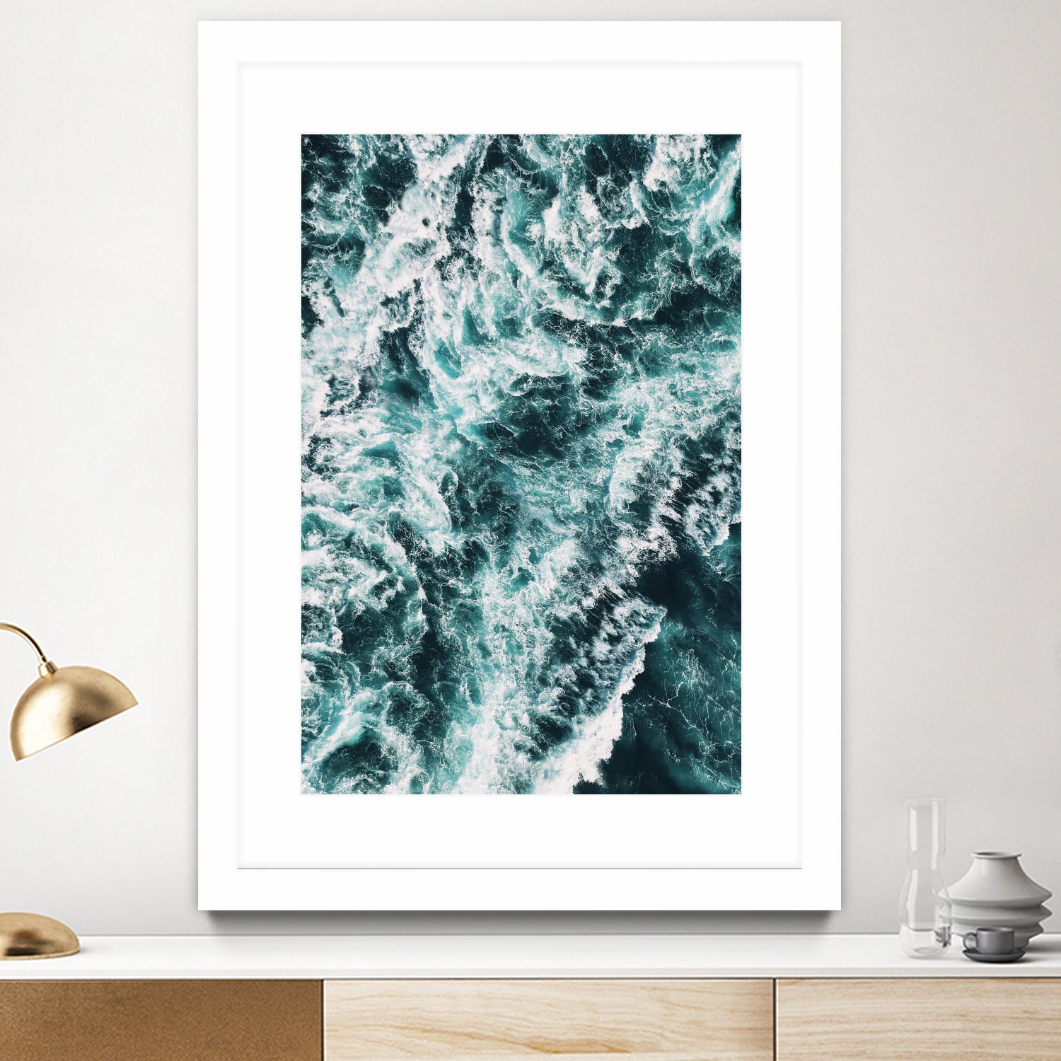 Rough Sea by Kathrin Pienaar on GIANT ART - landscape wave