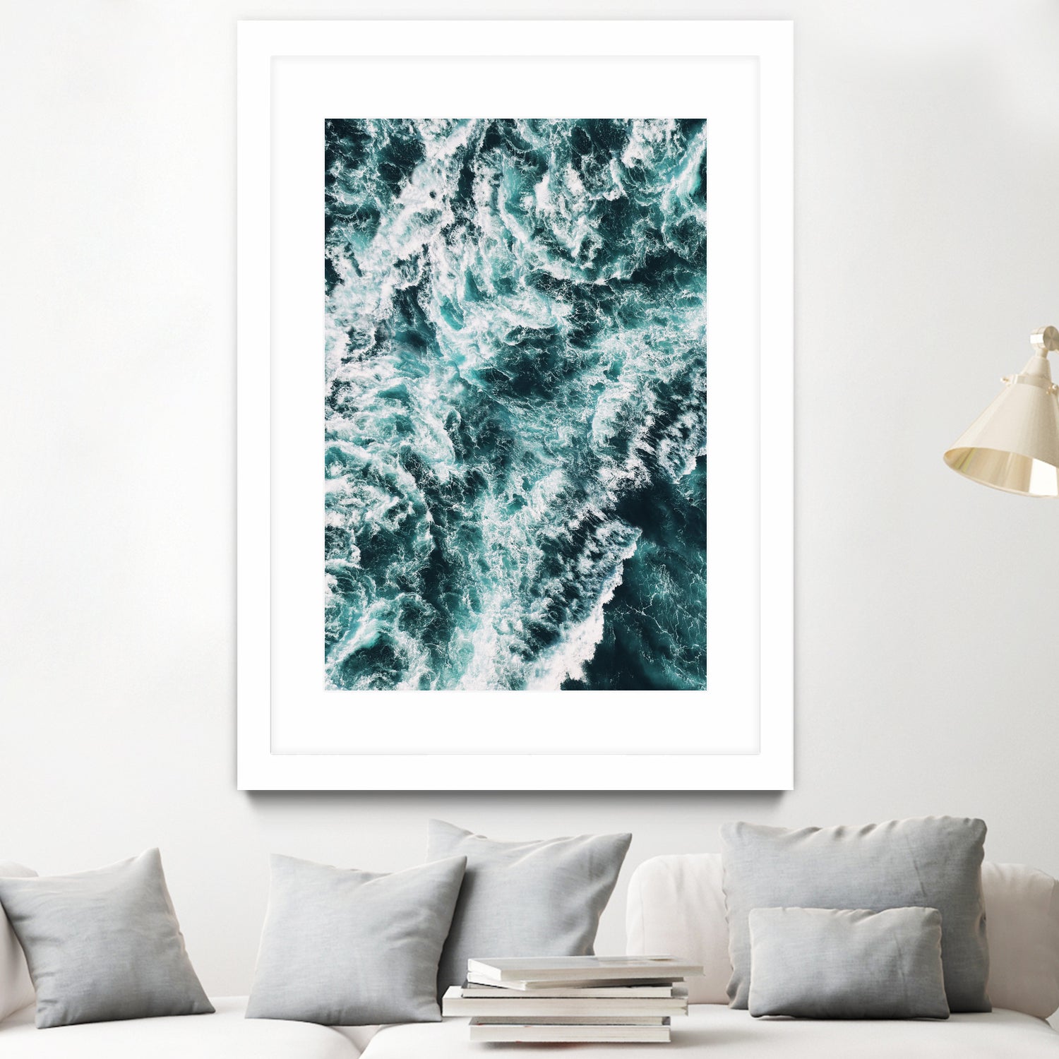 Rough Sea by Kathrin Pienaar on GIANT ART - landscape wave