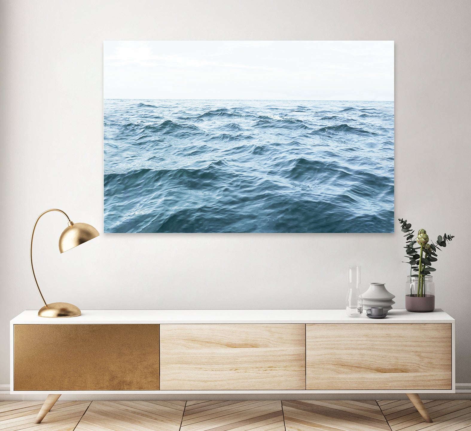 Wavy Horizon by Kathrin Pienaar on GIANT ART - still life sea