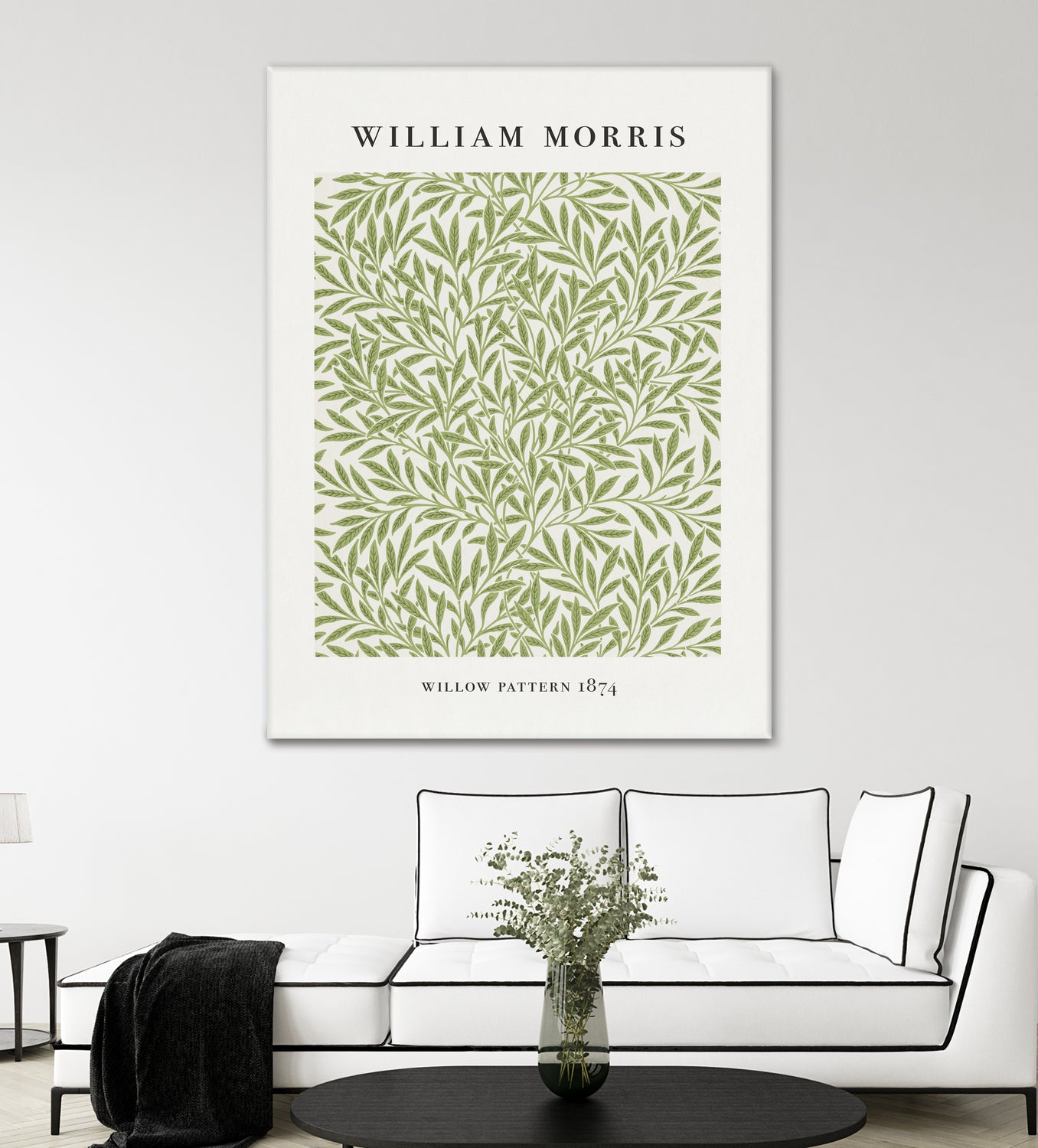 Willow Pattern by William Morris on GIANT ART - typography flowers and plants typography