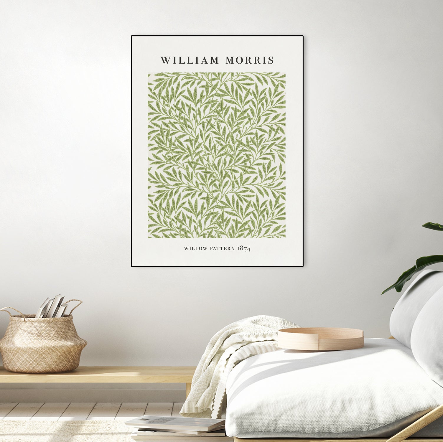 Willow Pattern by William Morris on GIANT ART - typography flowers and plants typography