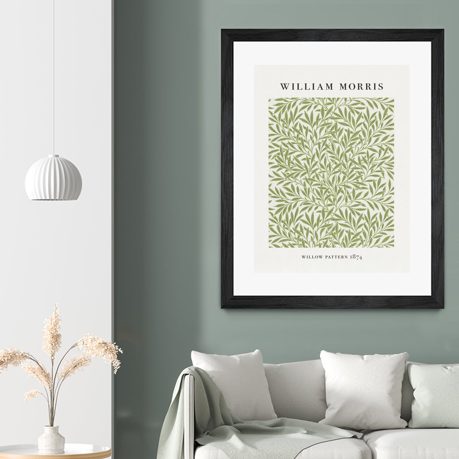 Willow Pattern by William Morris on GIANT ART - typography flowers and plants typography