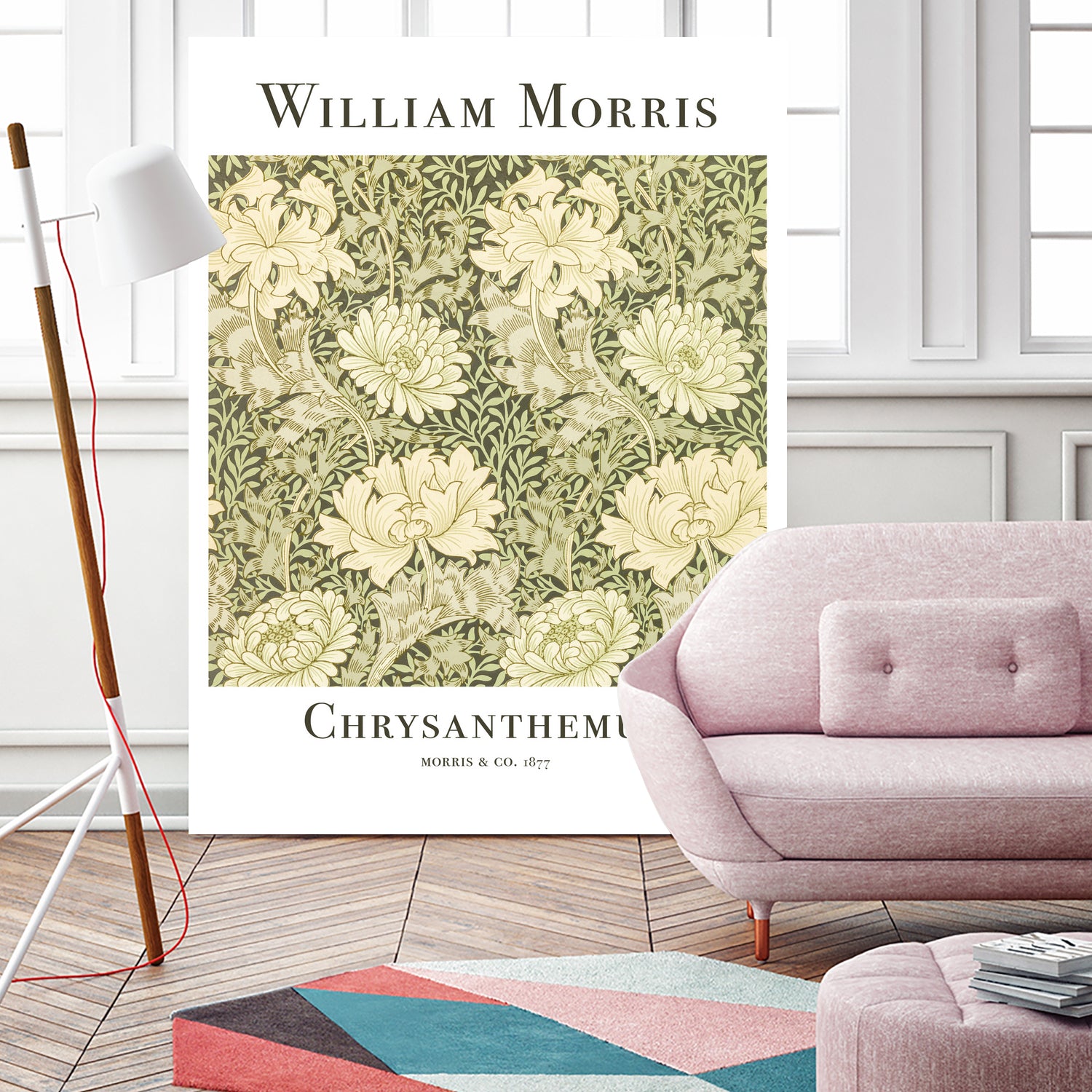 Chrysanthemum by William Morris on GIANT ART - typography flowers and plants typography