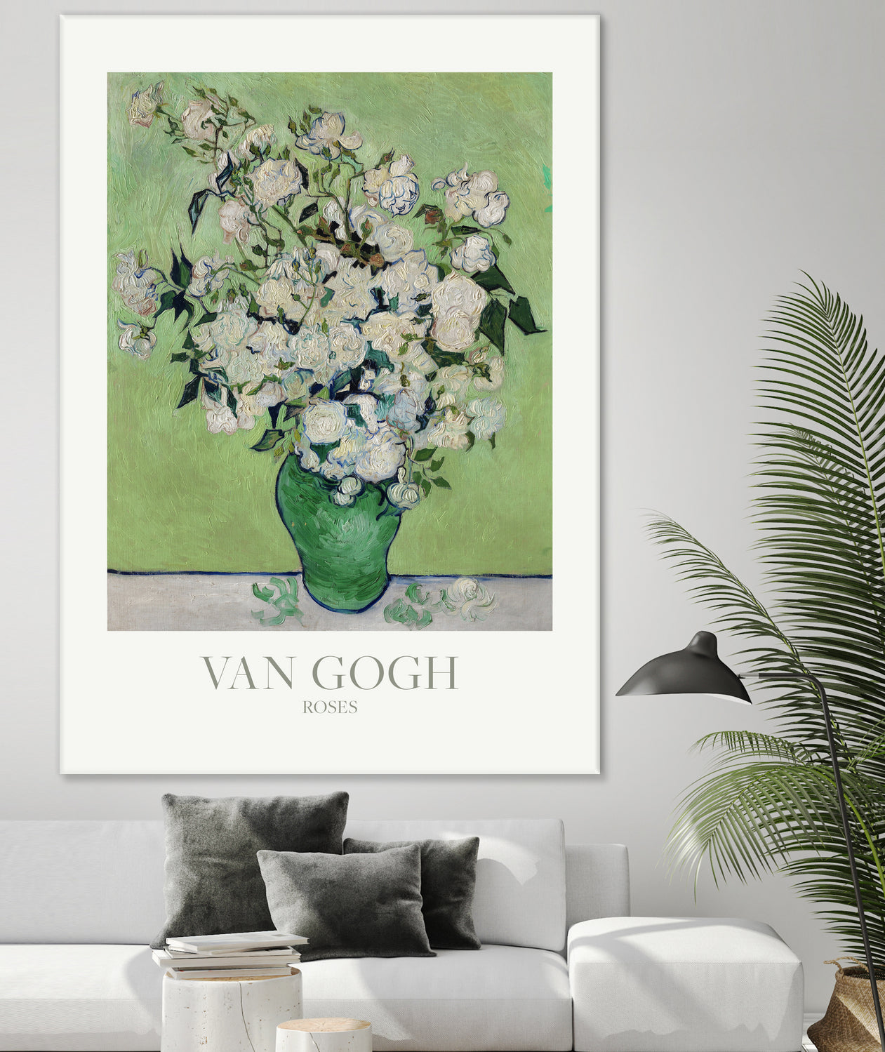Roses by Vincent Van Gogh on GIANT ART - van gogh paintings van gogh