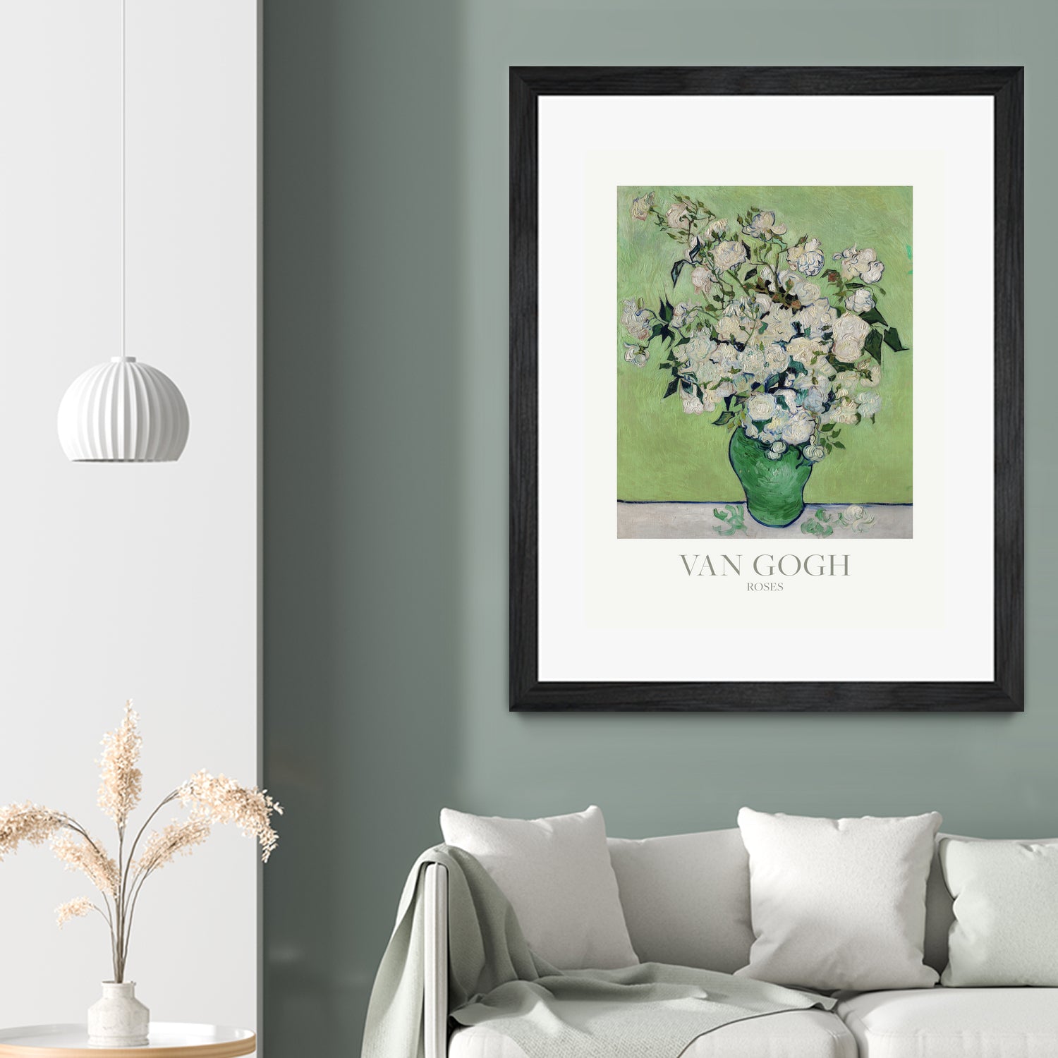 Roses by Vincent Van Gogh on GIANT ART - van gogh paintings van gogh