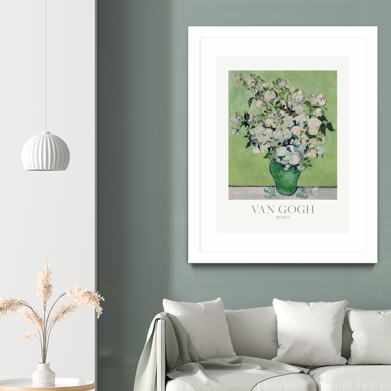 Roses by Vincent Van Gogh on GIANT ART - van gogh paintings van gogh