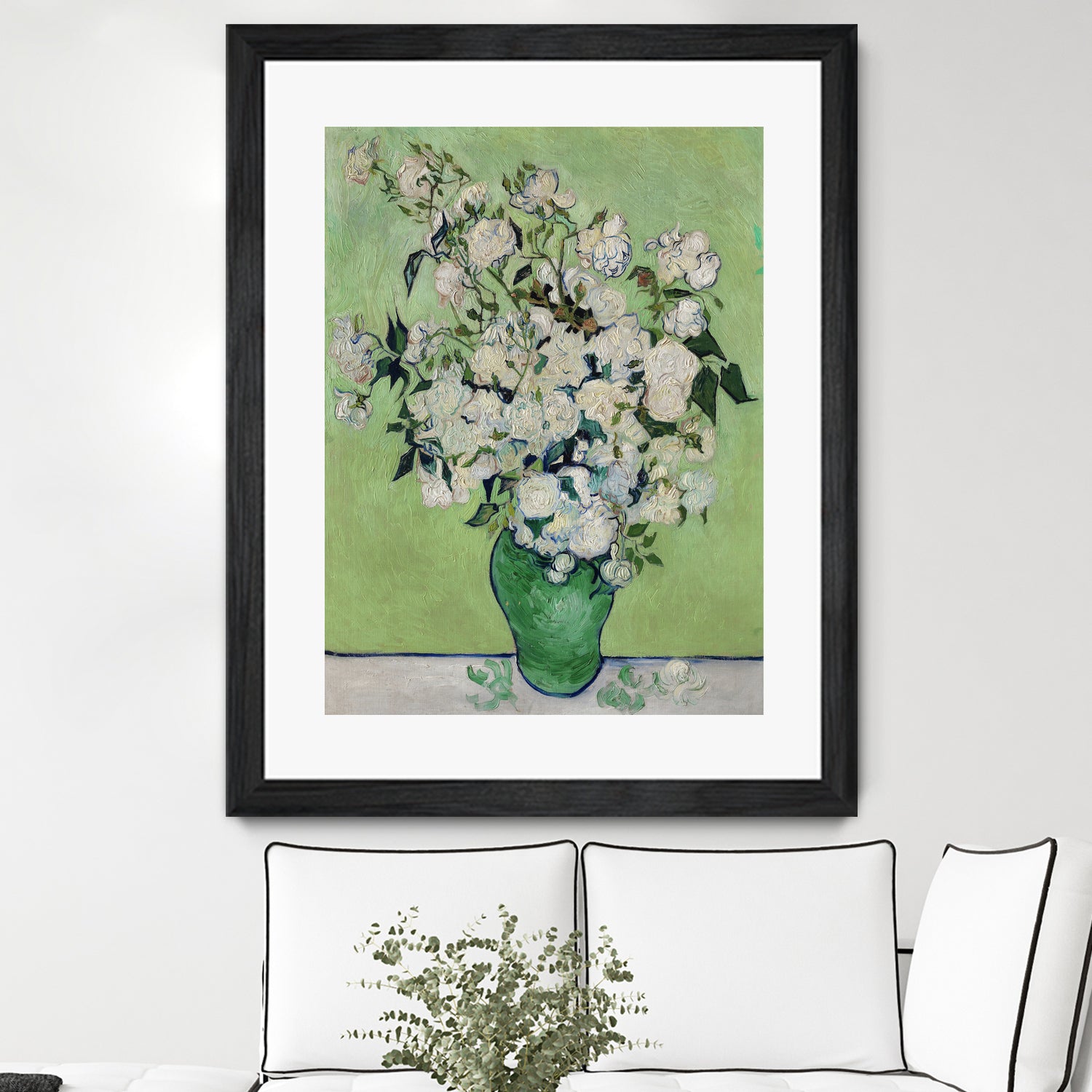 Roses by Vincent Van Gogh on GIANT ART - vincent van gogh paintings vincent van gogh