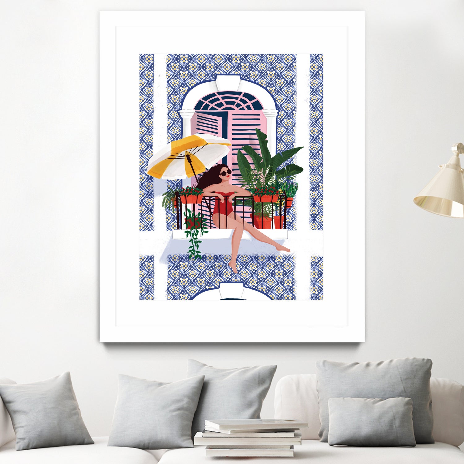 Catching the Sun by Maja on GIANT ART - illustration swimwear