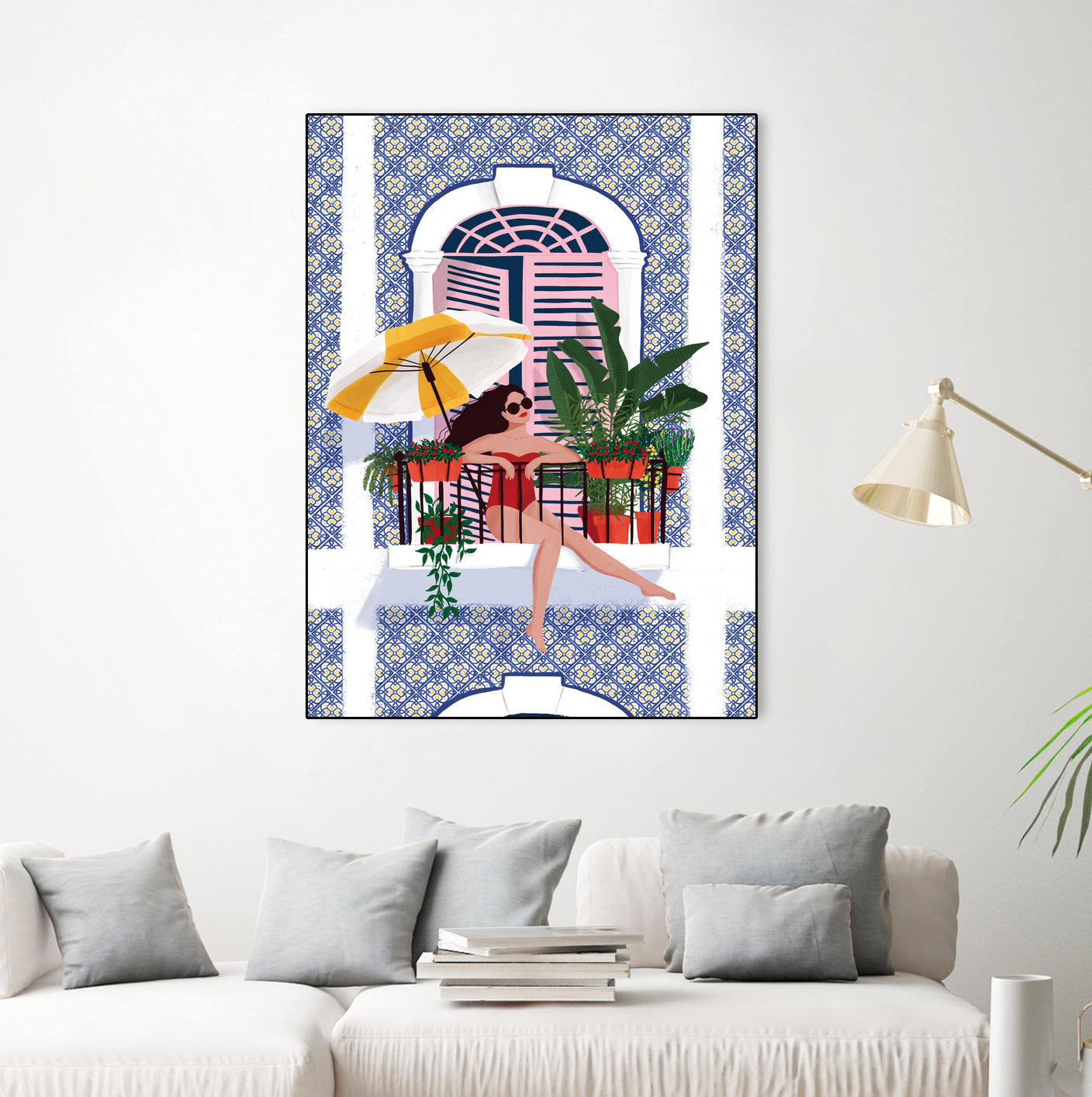 Catching the Sun by Maja on GIANT ART - illustration swimwear