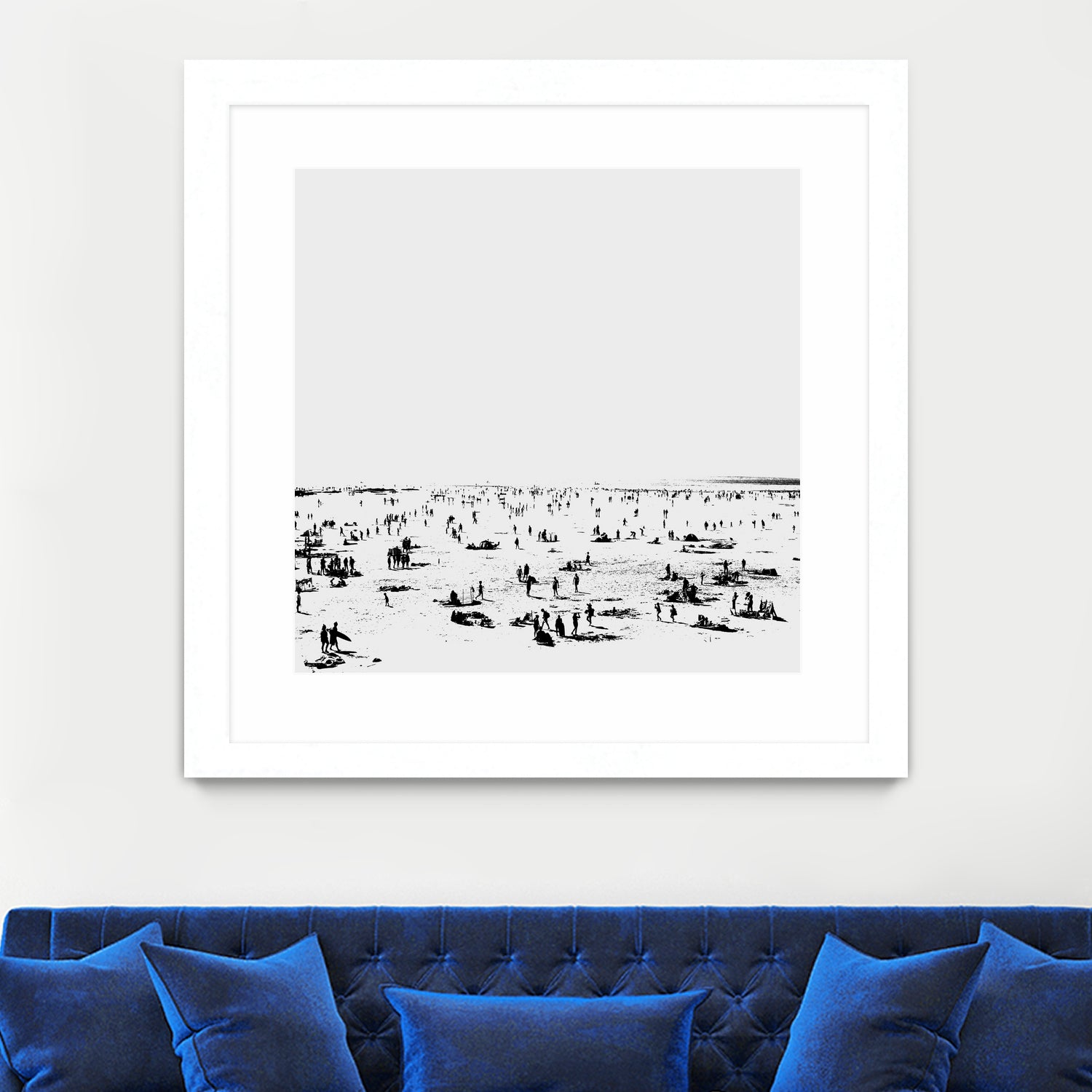 Beach No2 by Dan on GIANT ART - illustration bright