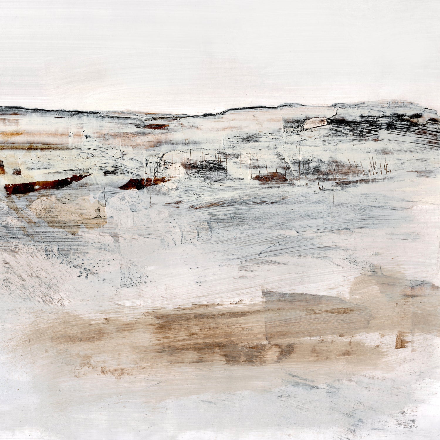 August No3 by Dan Hobday on GIANT ART - abstract dan hobday