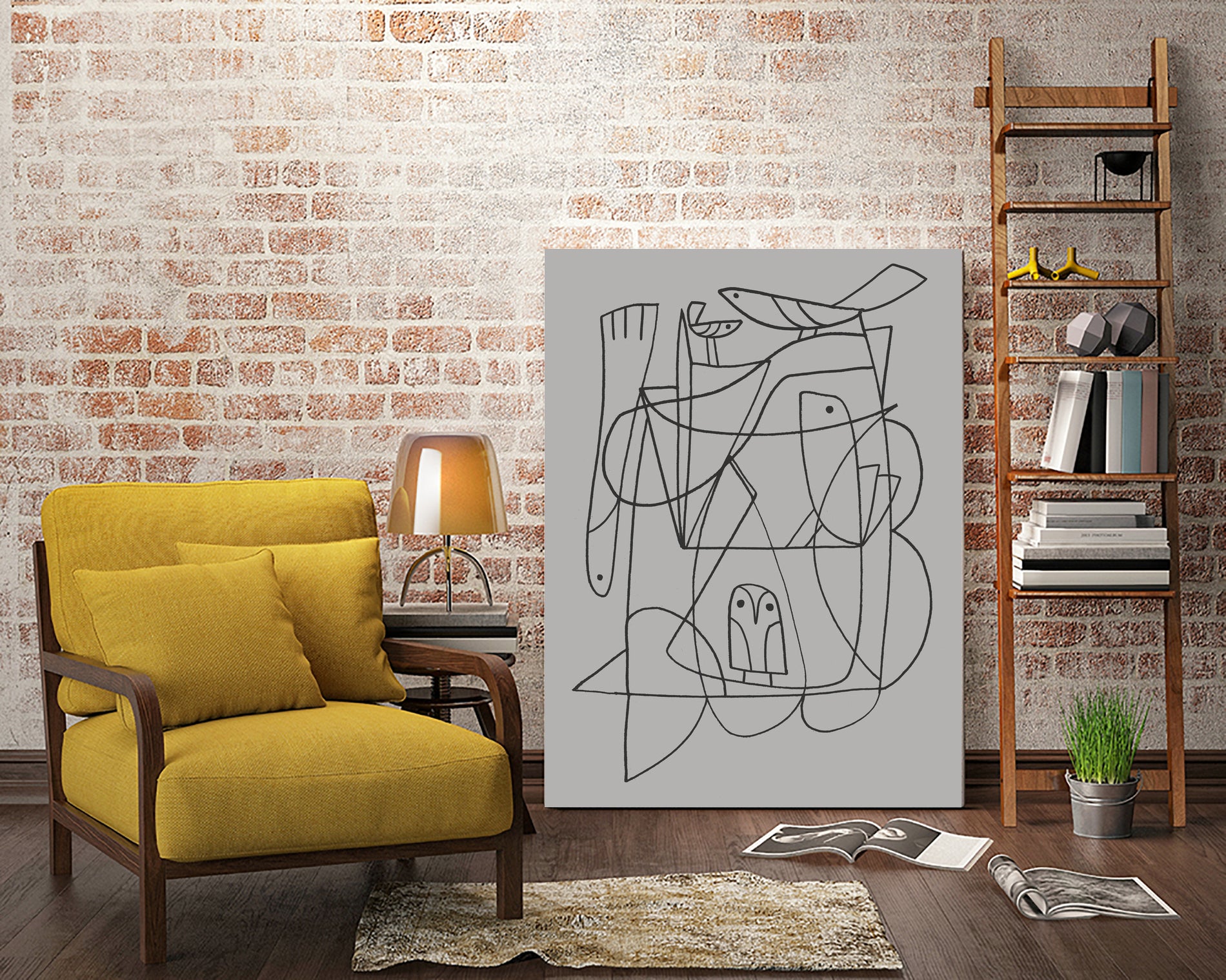 Daily No2 by Dan on GIANT ART - abstract dan hobday