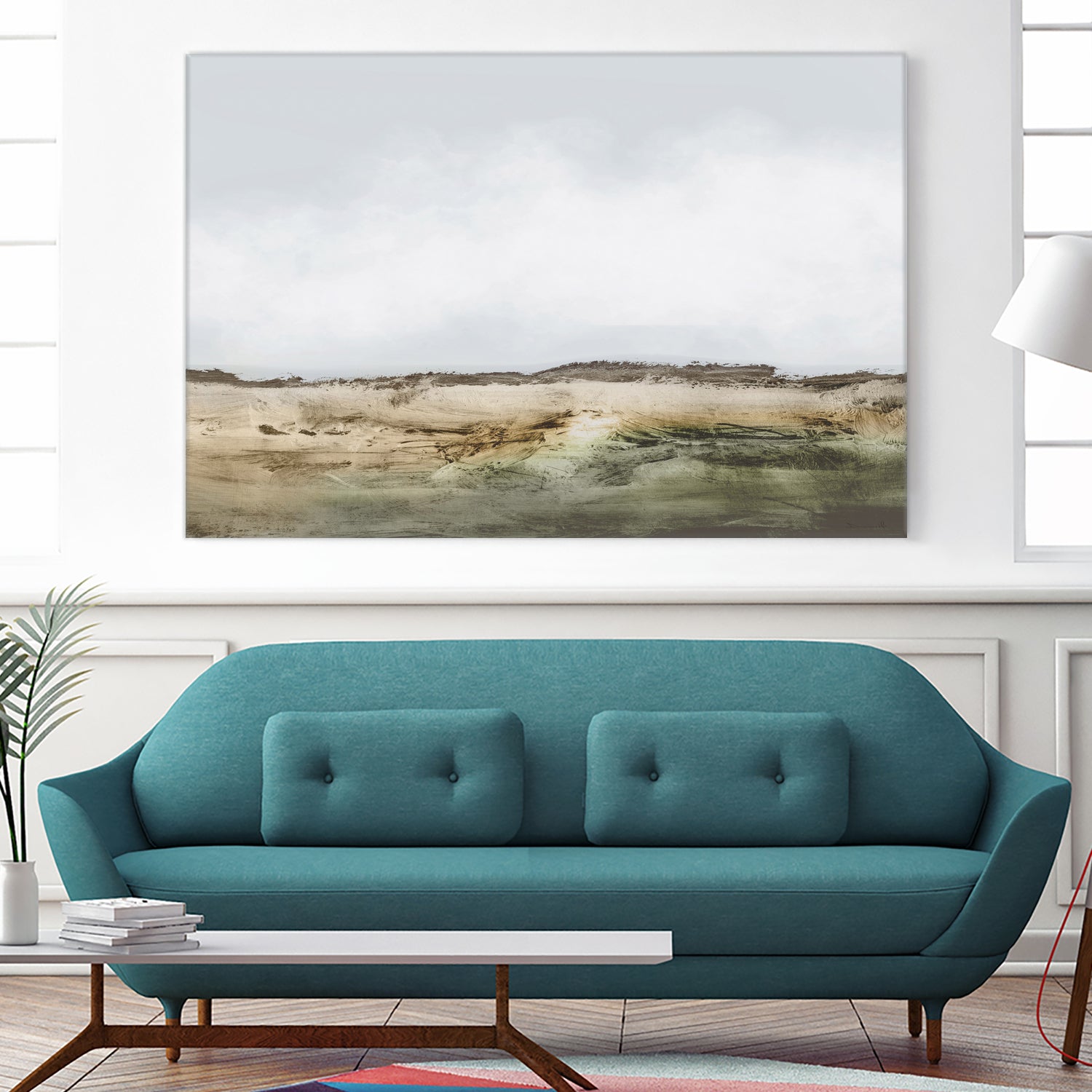 Cliffs by Dan Hobday on GIANT ART - mural abstract mural