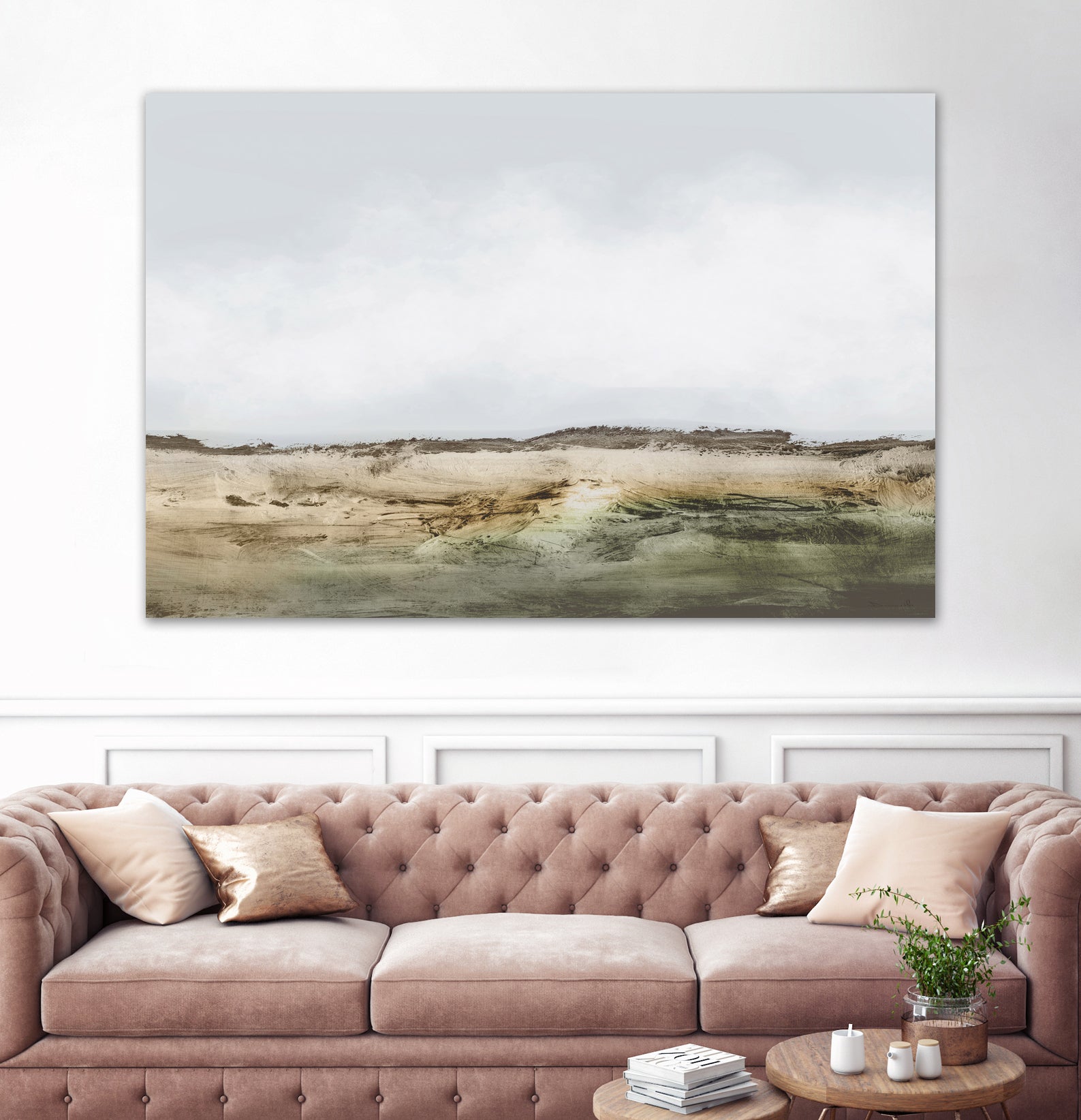 Cliffs by Dan Hobday on GIANT ART - mural abstract mural