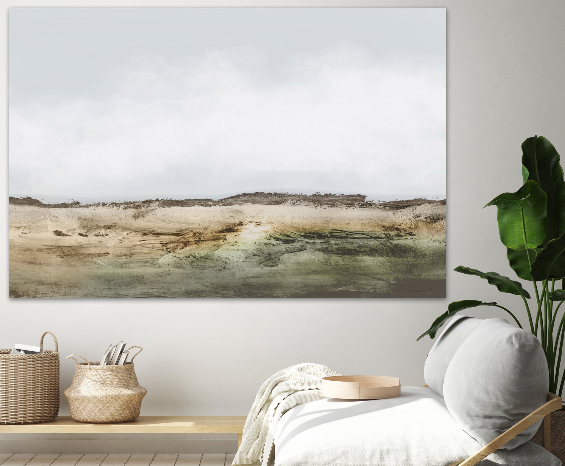 Cliffs by Dan Hobday on GIANT ART - mural abstract mural