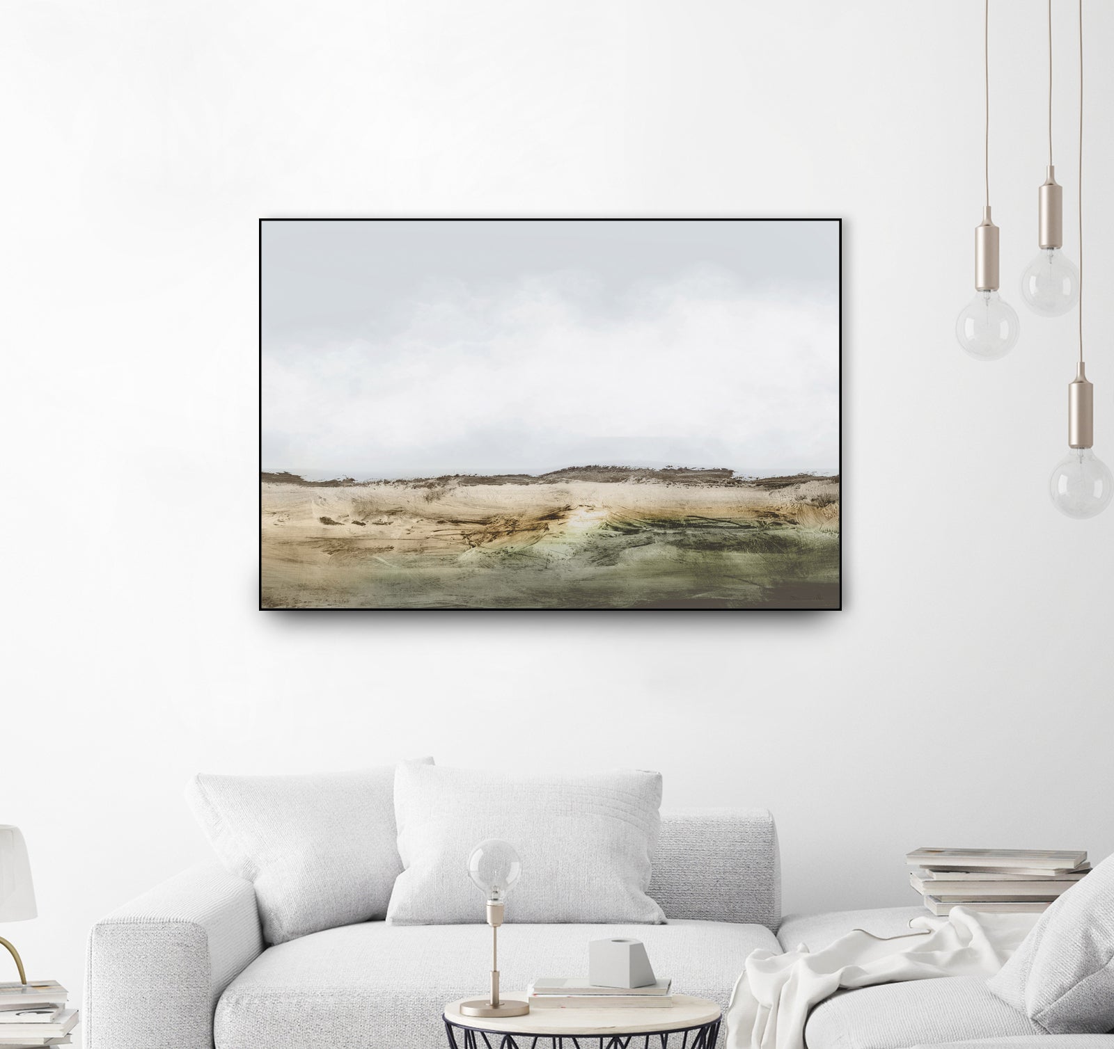 Cliffs by Dan Hobday on GIANT ART - mural abstract mural