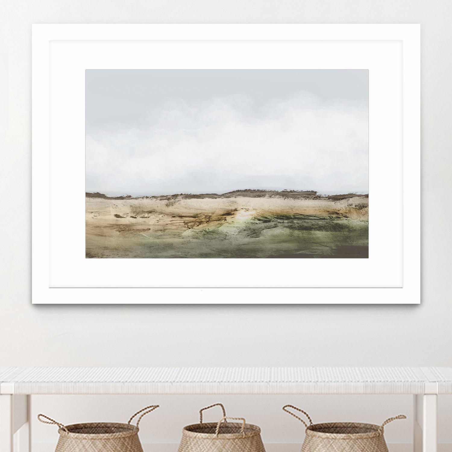 Cliffs by Dan Hobday on GIANT ART - mural abstract mural