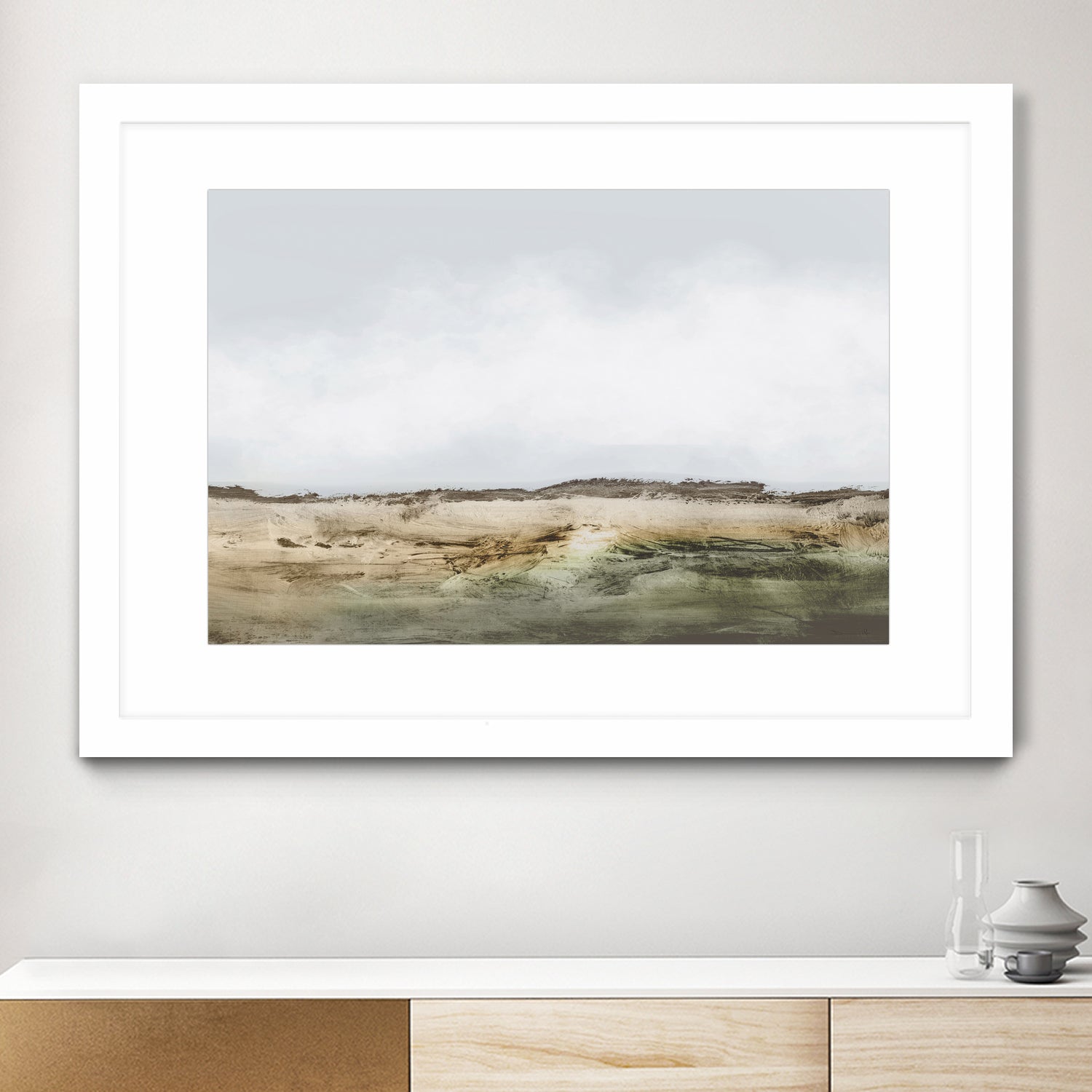 Cliffs by Dan Hobday on GIANT ART - mural abstract mural