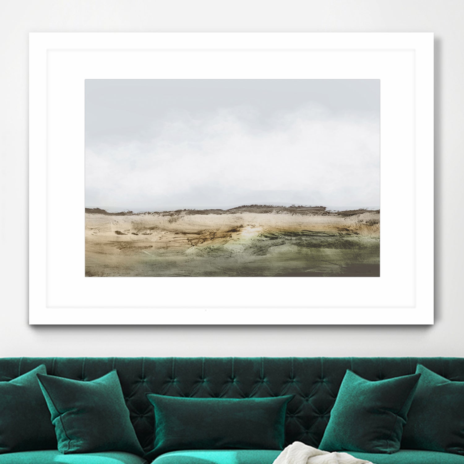 Cliffs by Dan Hobday on GIANT ART - mural abstract mural