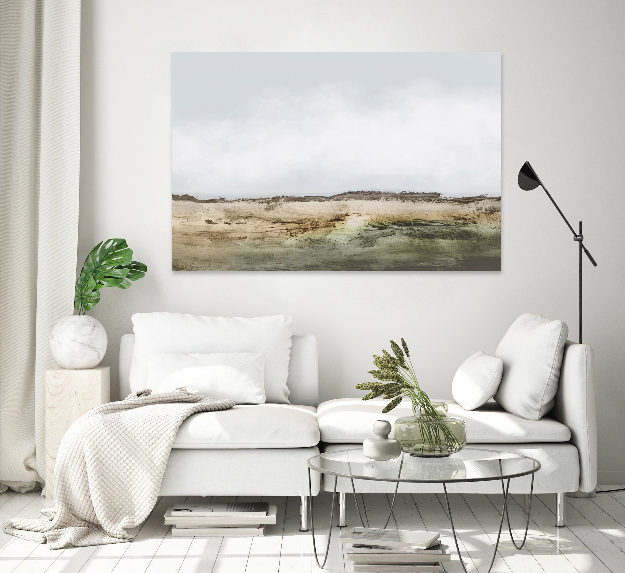 Cliffs by Dan Hobday on GIANT ART - mural abstract mural