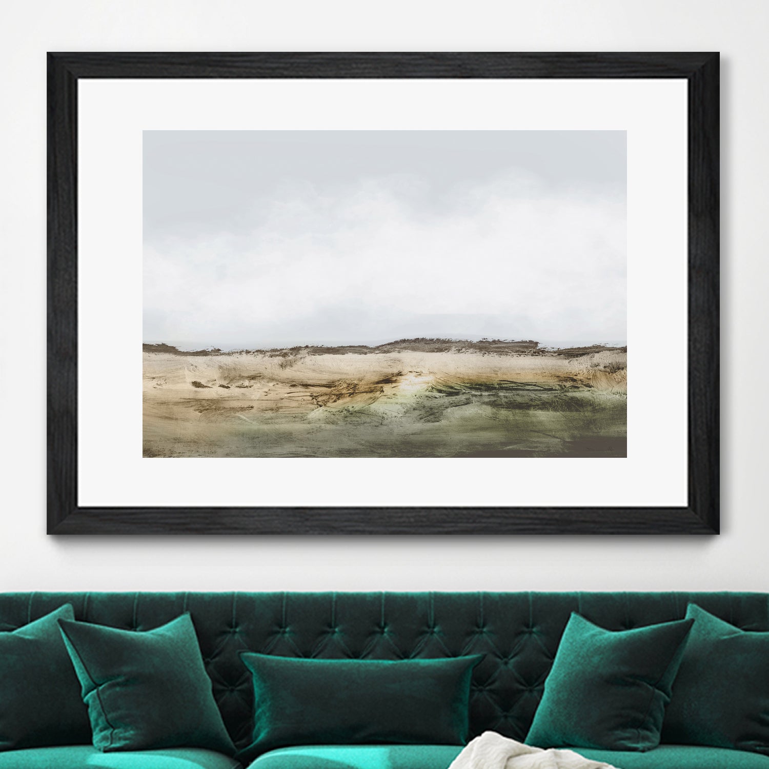 Cliffs by Dan Hobday on GIANT ART - mural abstract mural