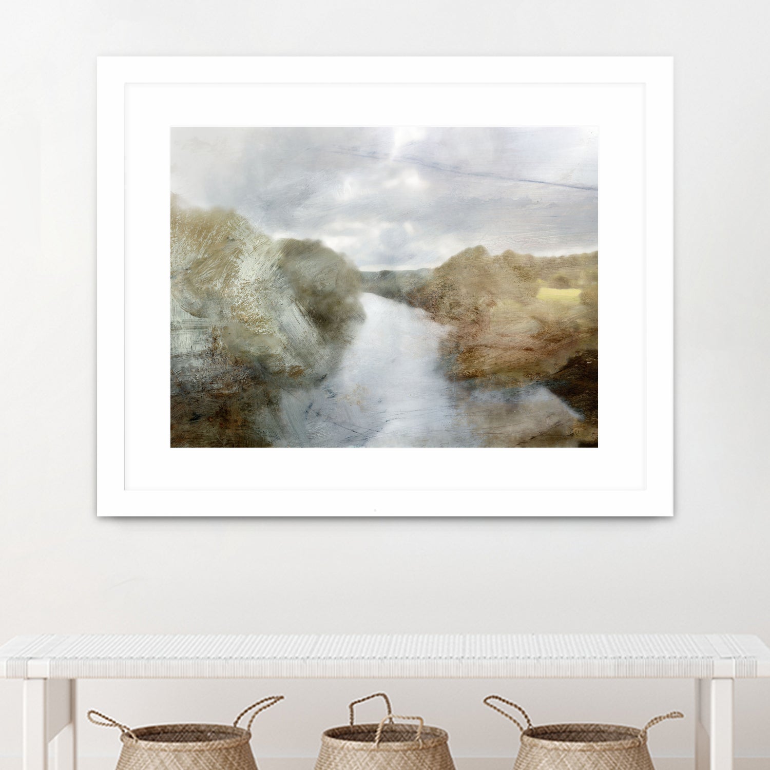 River by Dan Hobday on GIANT ART - abstract dan hobday