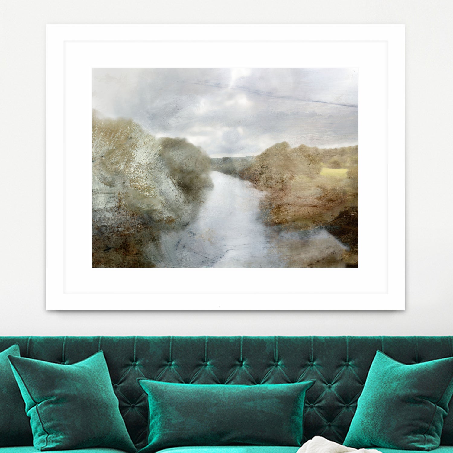 River by Dan Hobday on GIANT ART - abstract dan hobday
