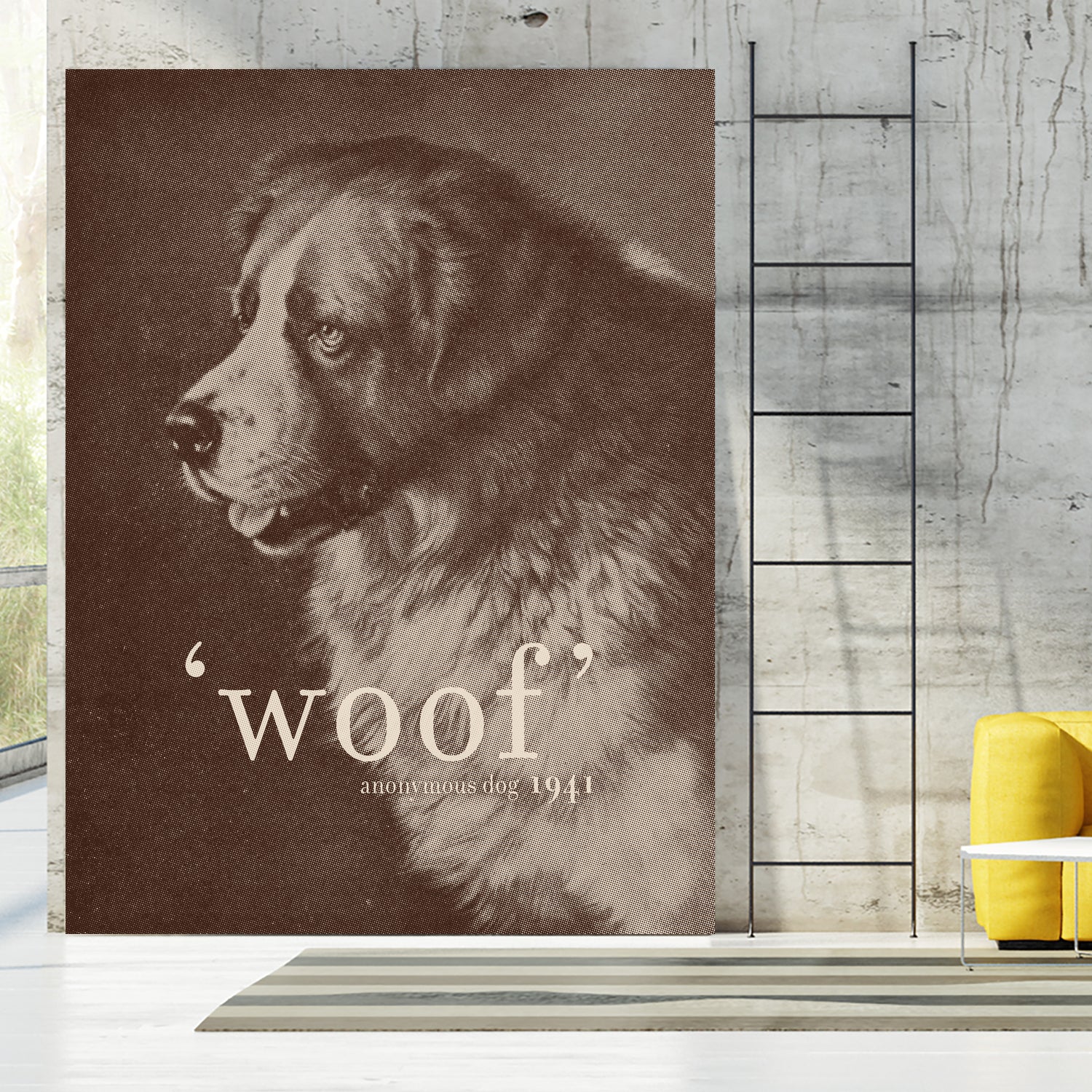 Famous Quote Dog by Florent Bodart on GIANT ART - animals quote