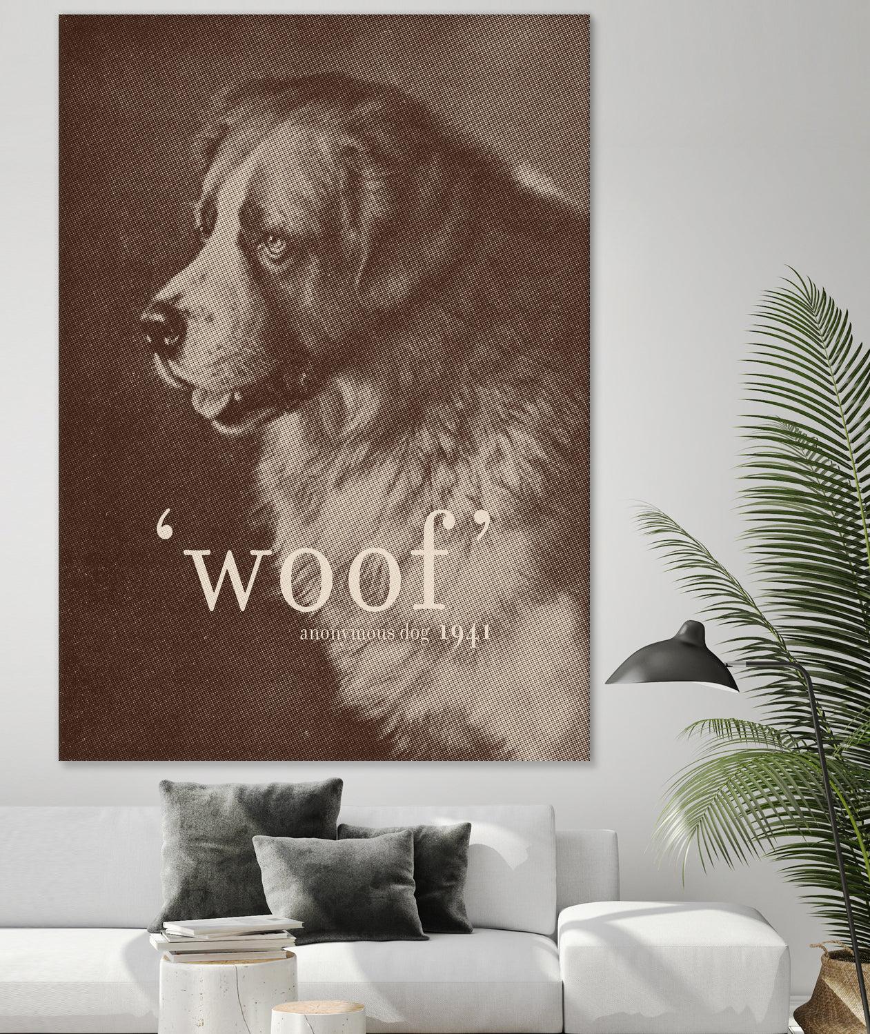 Famous Quote Dog by Florent Bodart on GIANT ART - animals quote