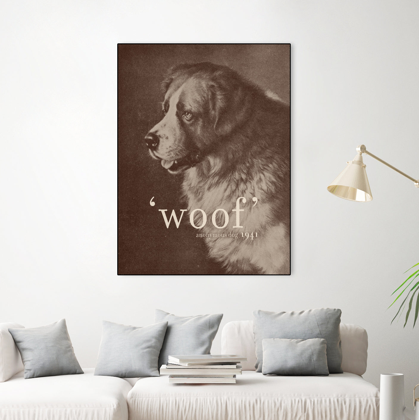 Famous Quote Dog by Florent Bodart on GIANT ART - animals quote