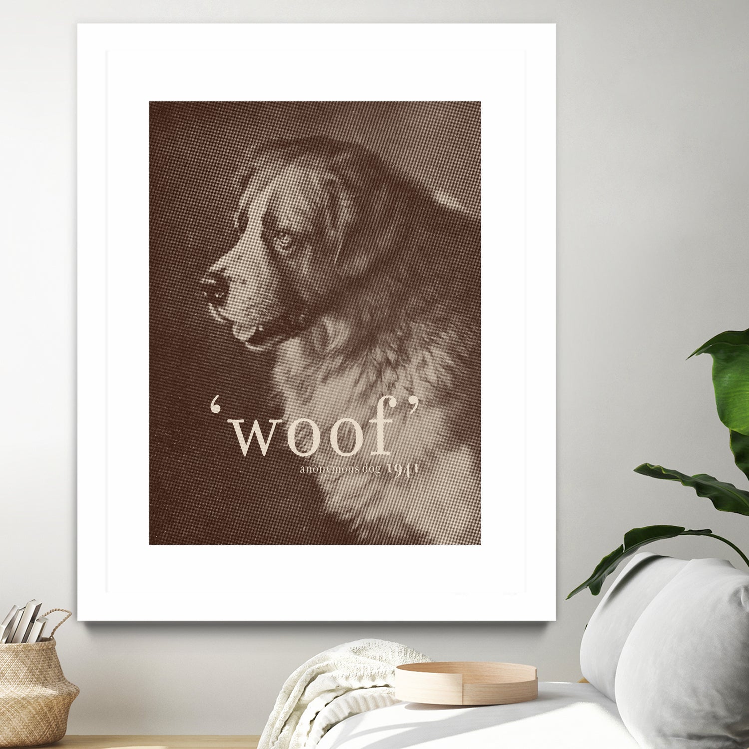 Famous Quote Dog by Florent Bodart on GIANT ART - animals quote